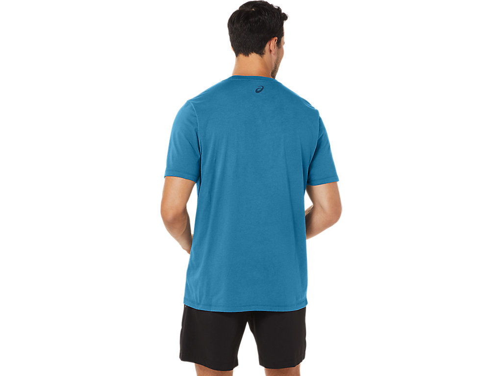 ASICS STRIPE SHORT SLEEVE TEE
