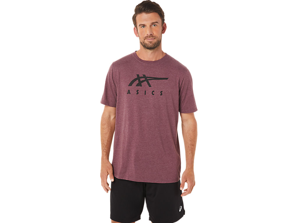 ASICS STRIPE SHORT SLEEVE TEE