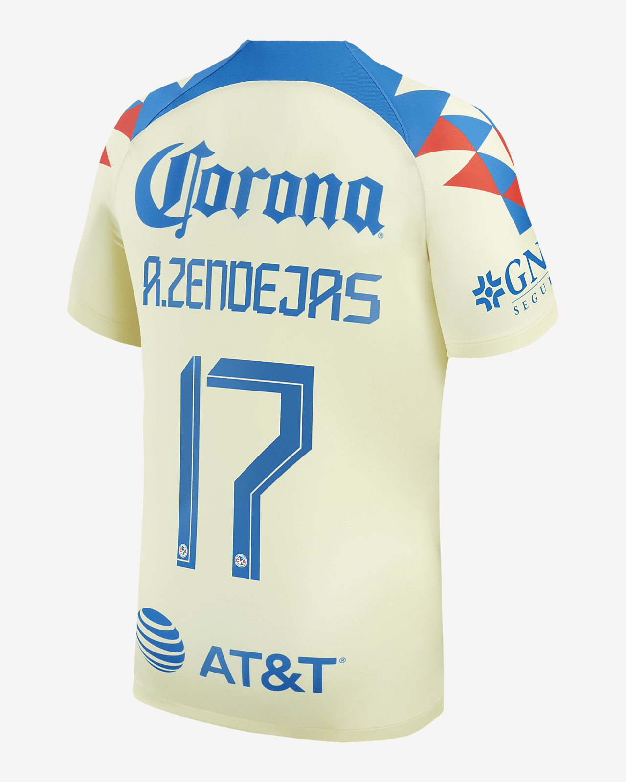 Alejandro Zendejas Club America 2023/24 Stadium Home