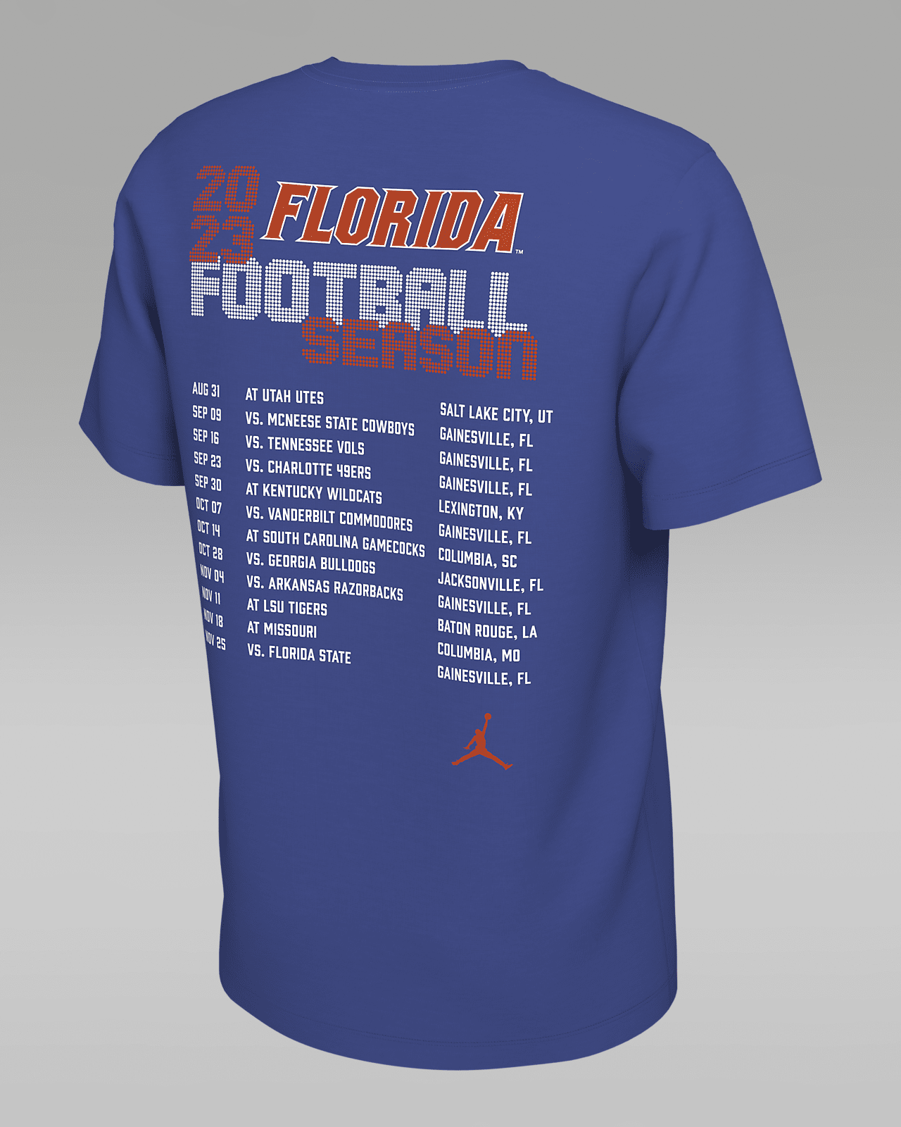 Florida Schedule