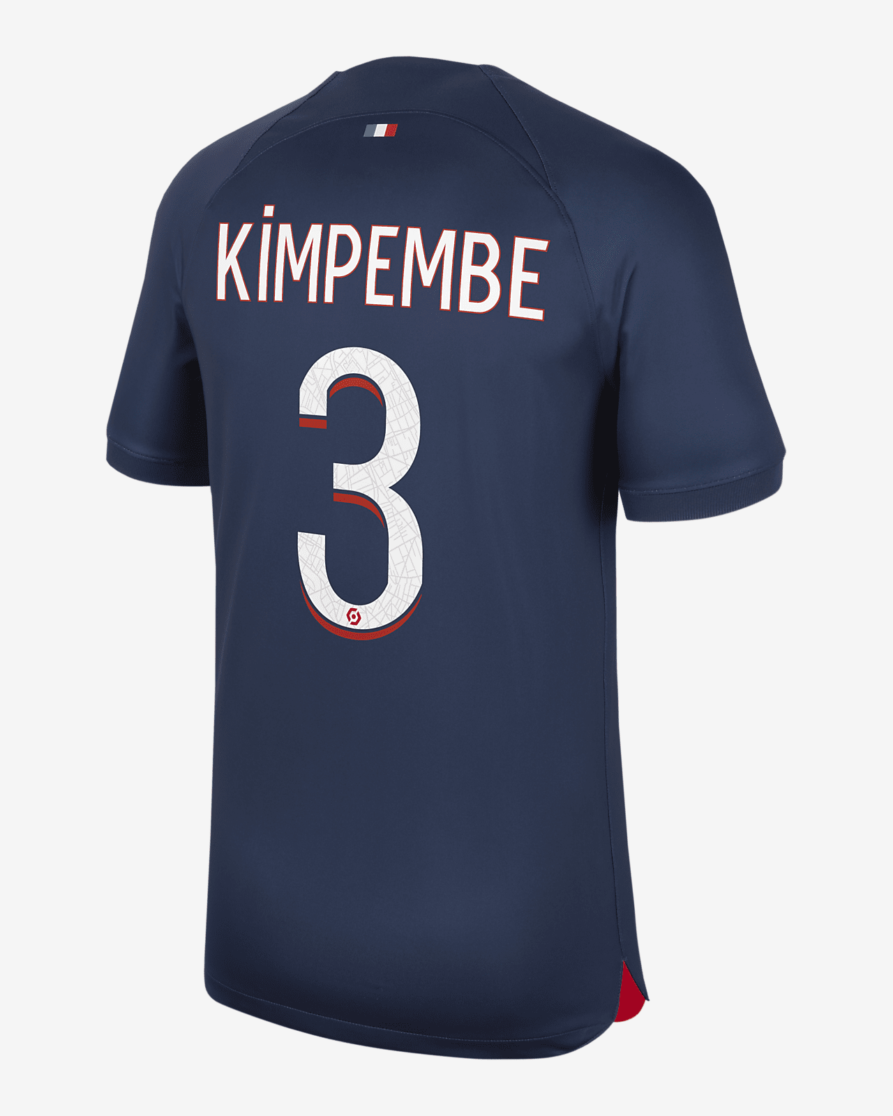 Presnel Kimpembe Paris Saint-Germain 2023/24 Stadium Home
