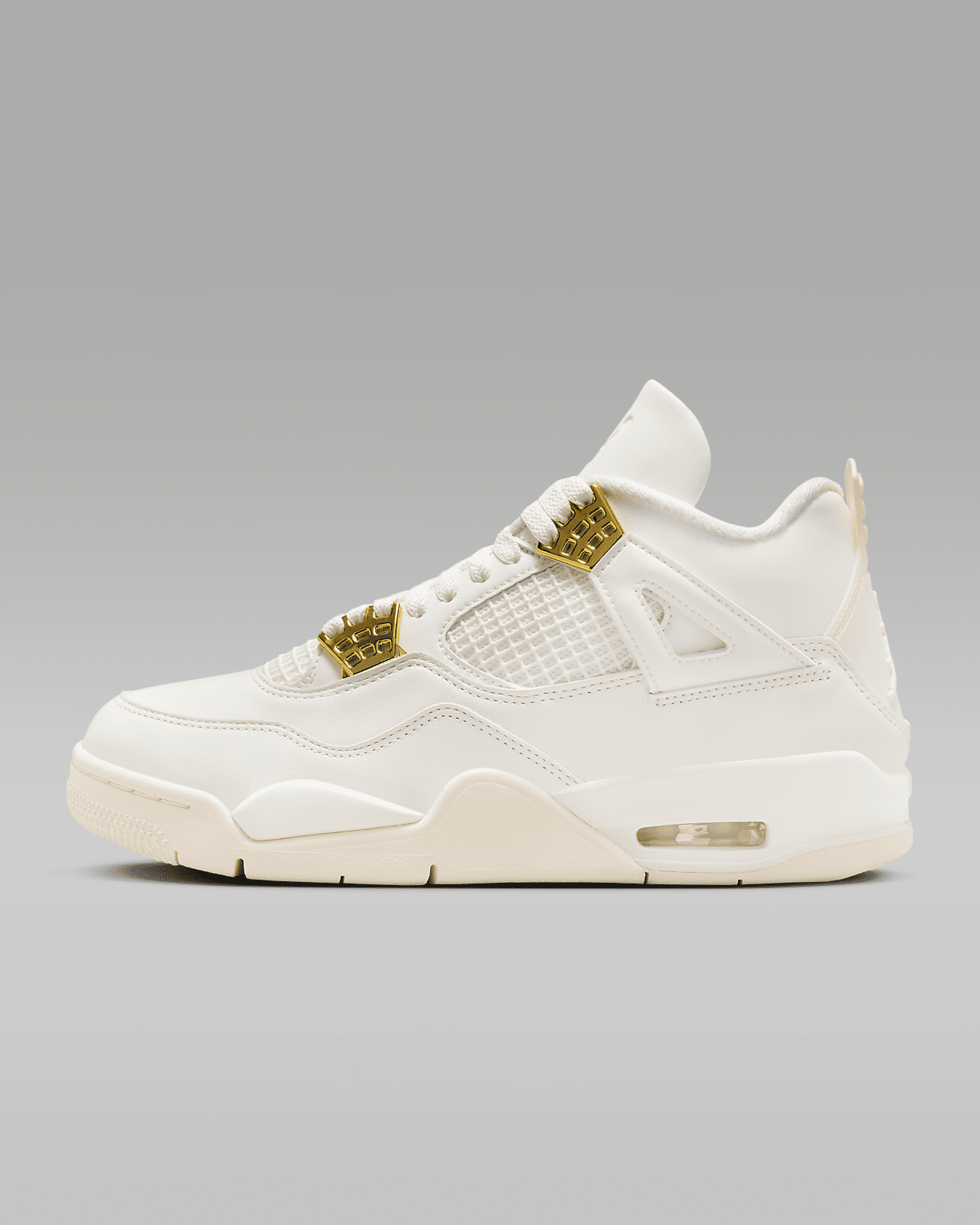Air Jordan 4 Retro "White & Gold"