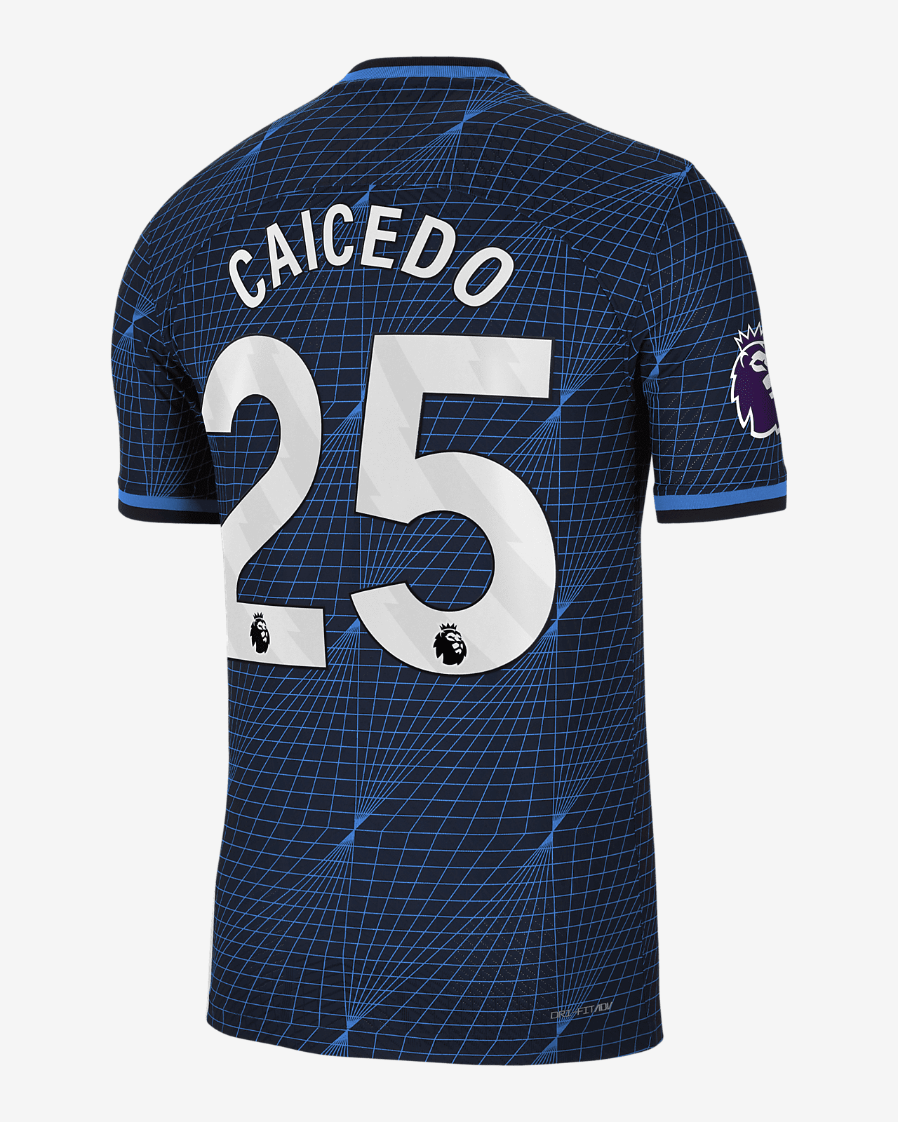 Moisés Caicedo Chelsea 2023/24 Match Away