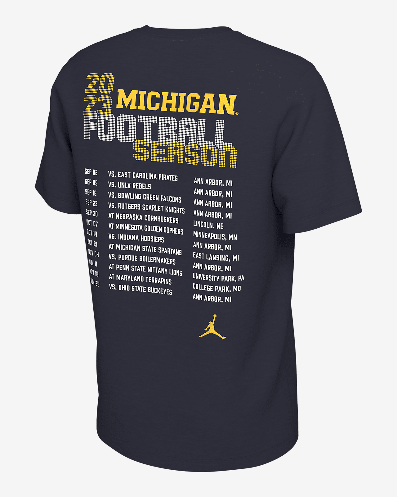 Michigan Schedule