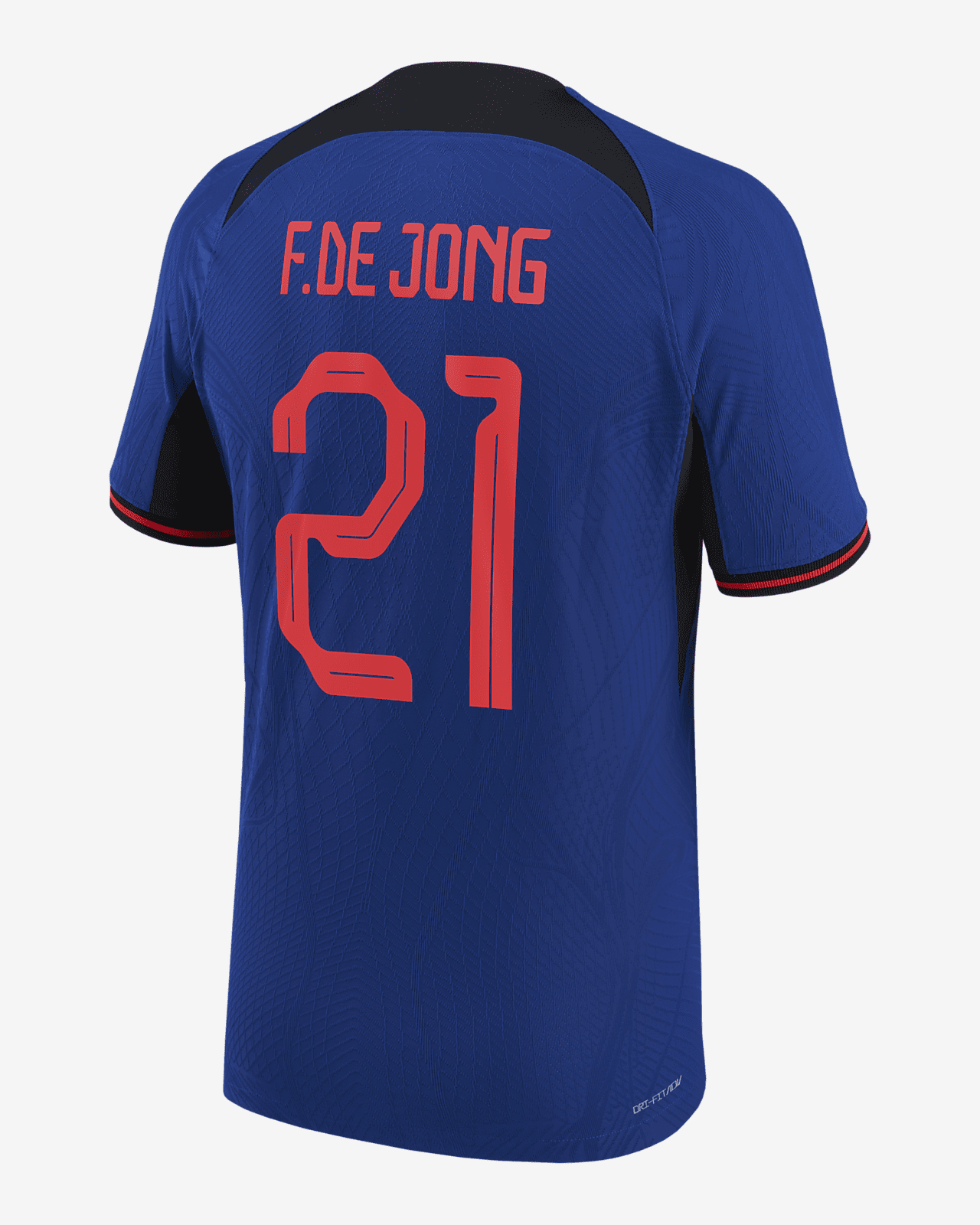 Netherlands National Team 2022/23 Vapor Match Away (Frenkie de Jong)