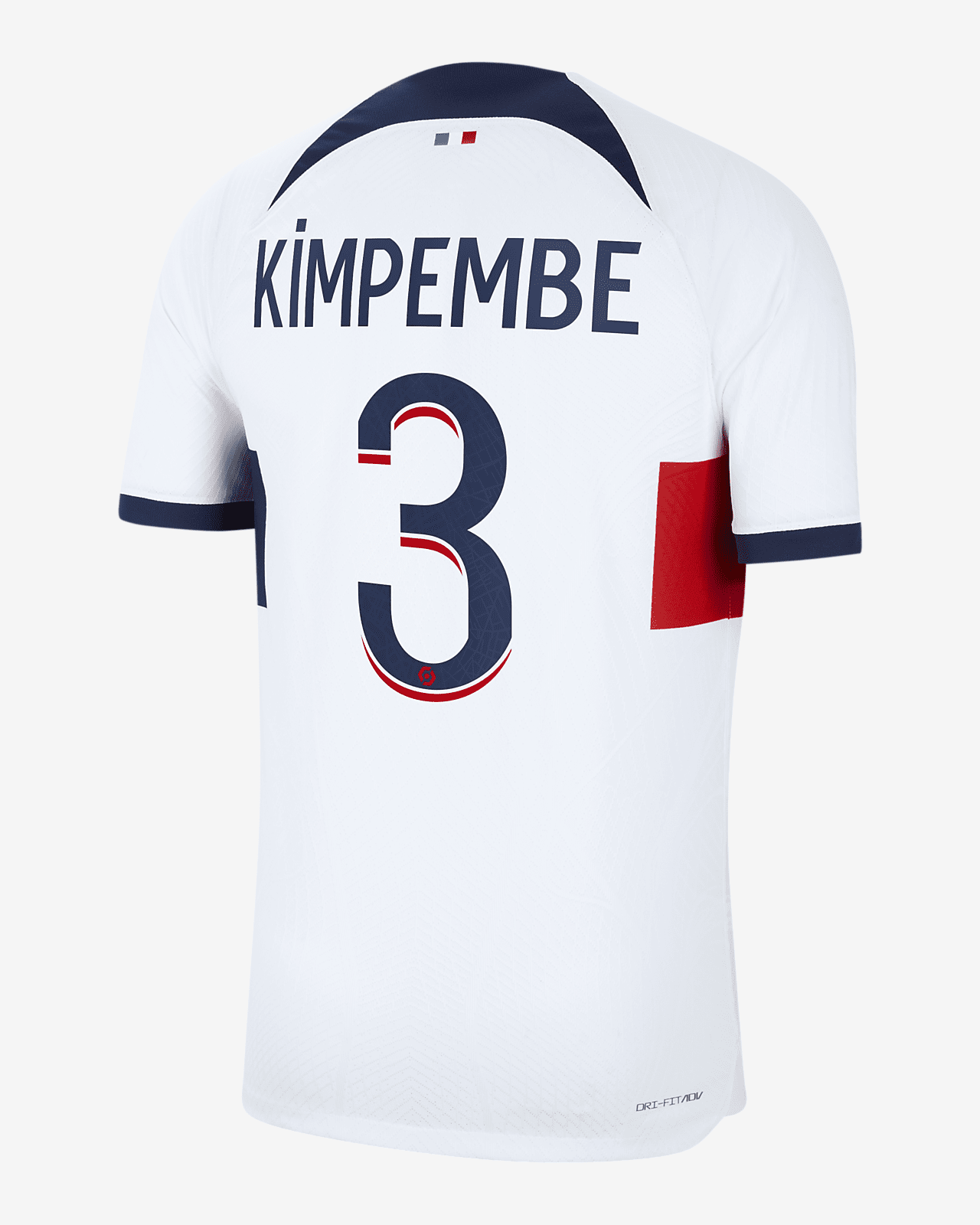 Presnel Kimpembe Paris Saint-Germain 2023/24 Match Away