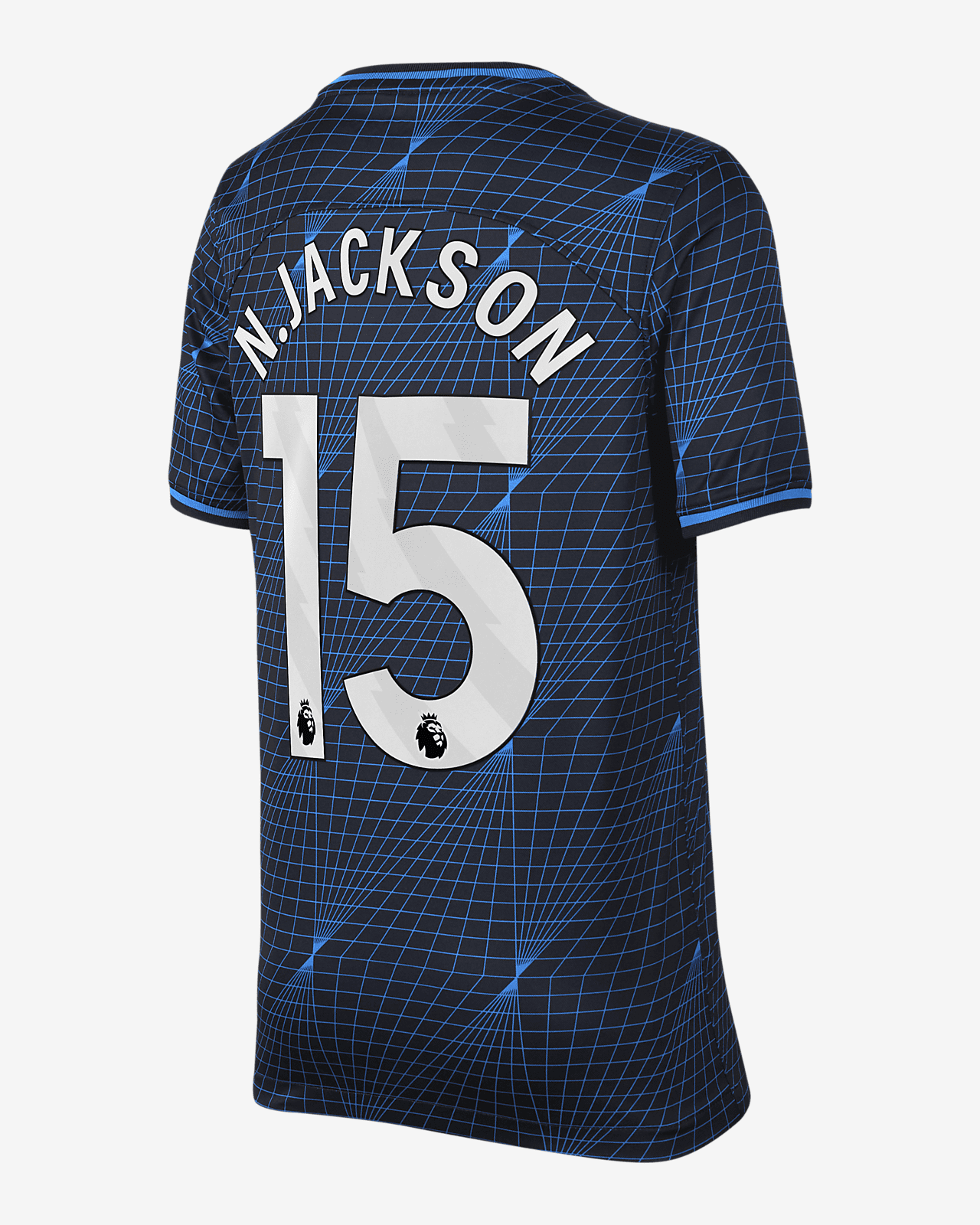 Nicolas Jackson Chelsea 2023/24 Stadium Away