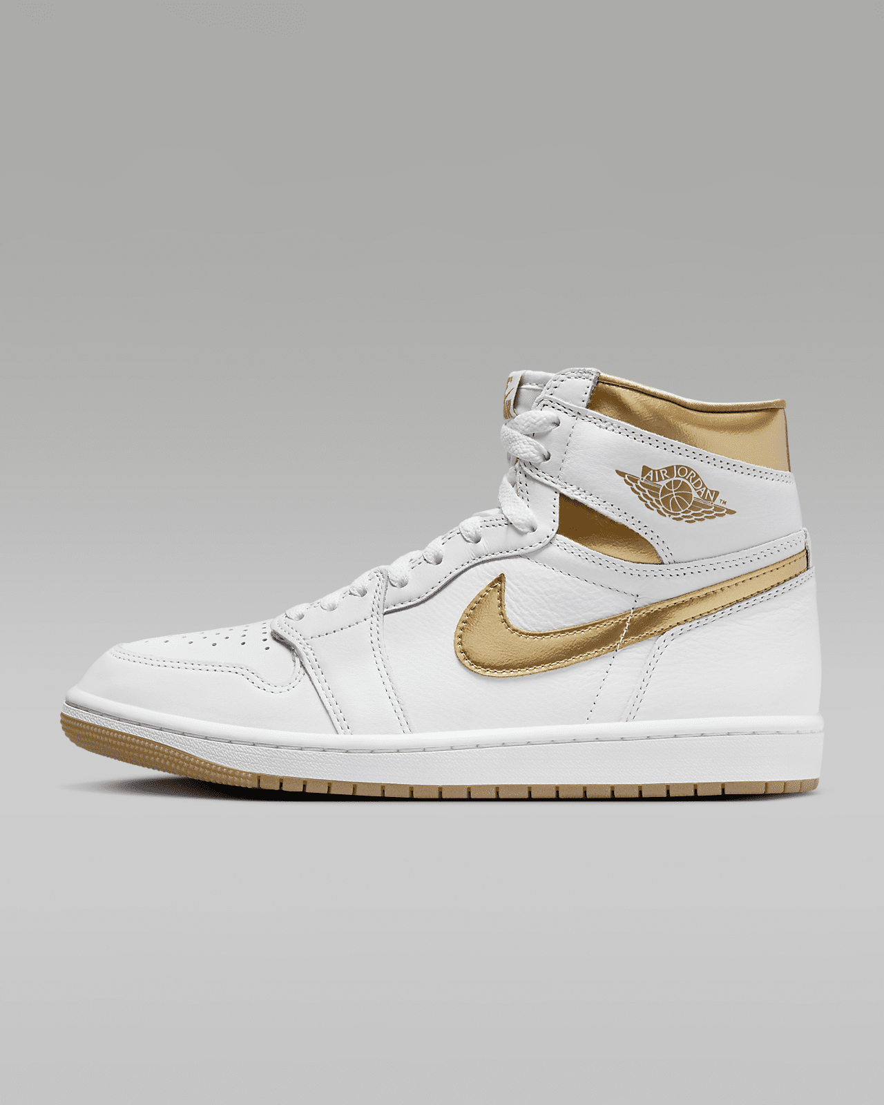Air Jordan 1 Retro High OG "White and Gold"