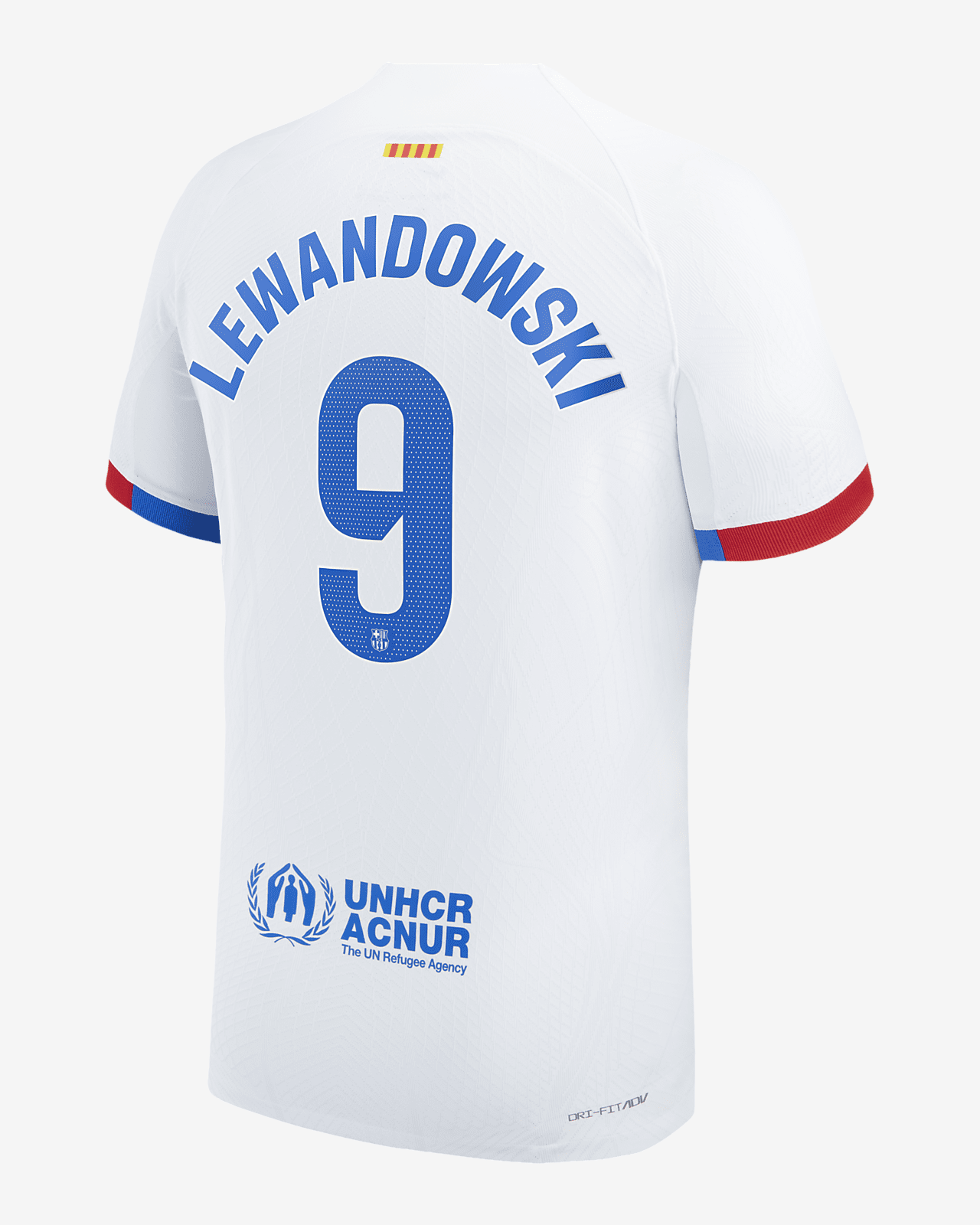 Robert Lewandowski Barcelona 2023/24 Match Away