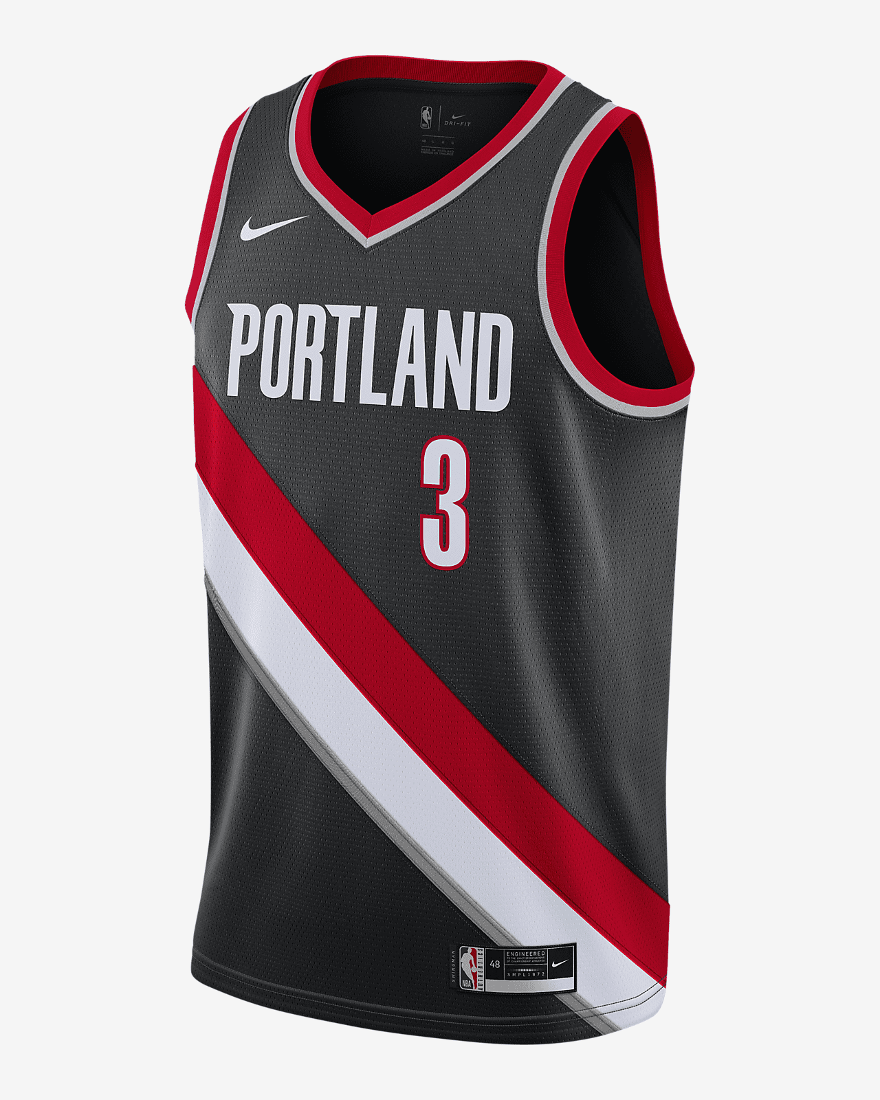 C.J. McCollum Trail Blazers Icon Edition 2020