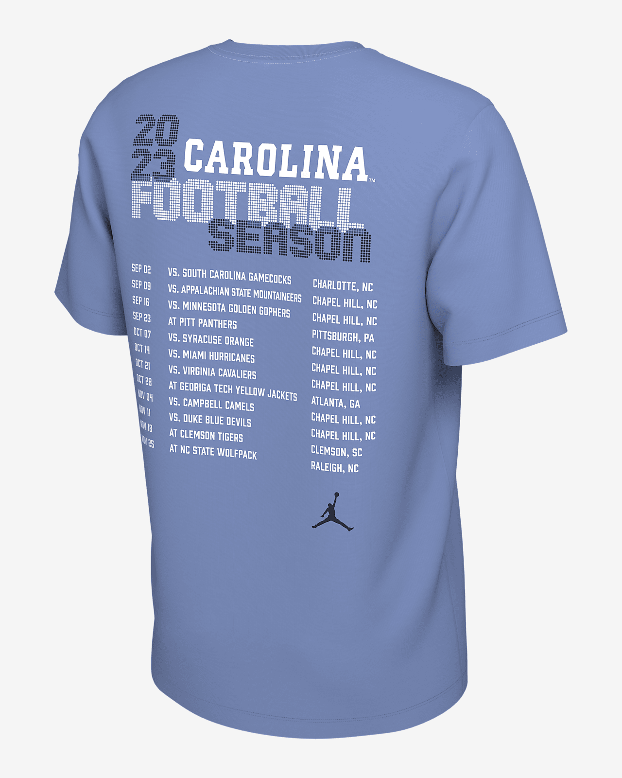 UNC Schedule