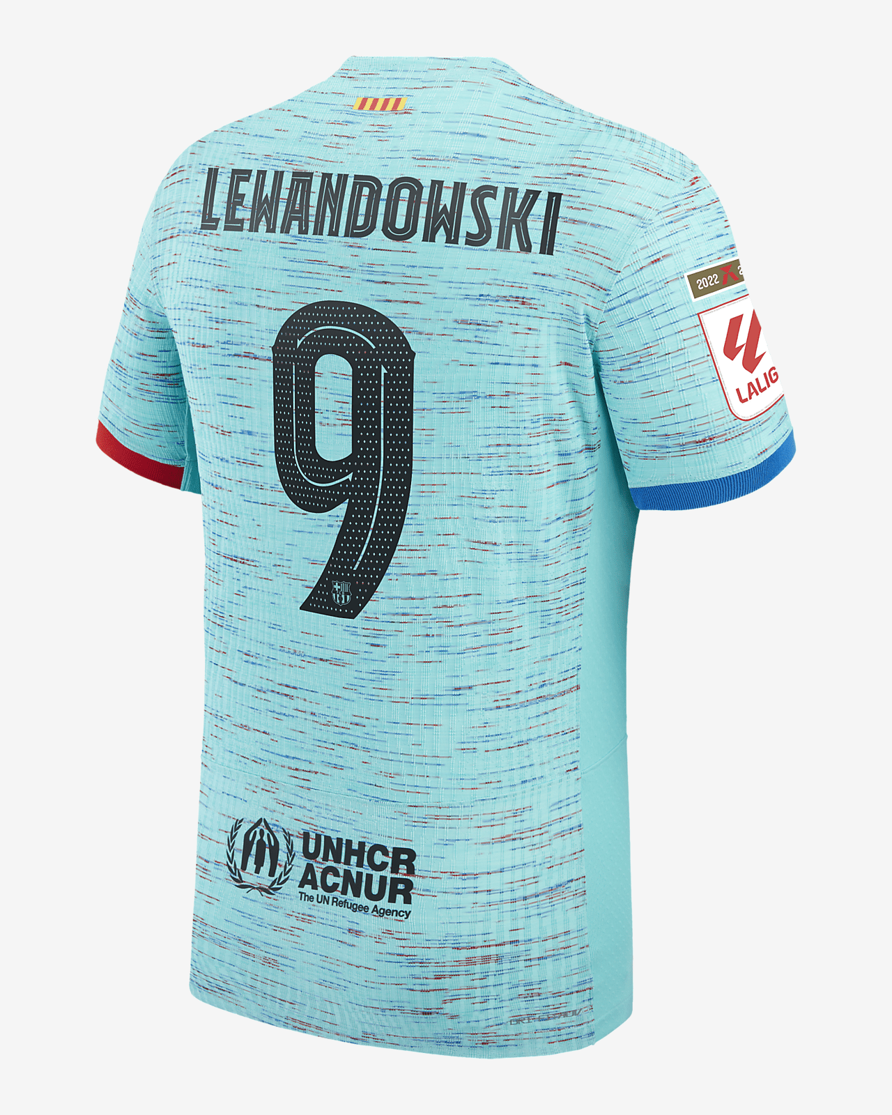 Robert Lewandowski Barcelona 2023/24 Match Away