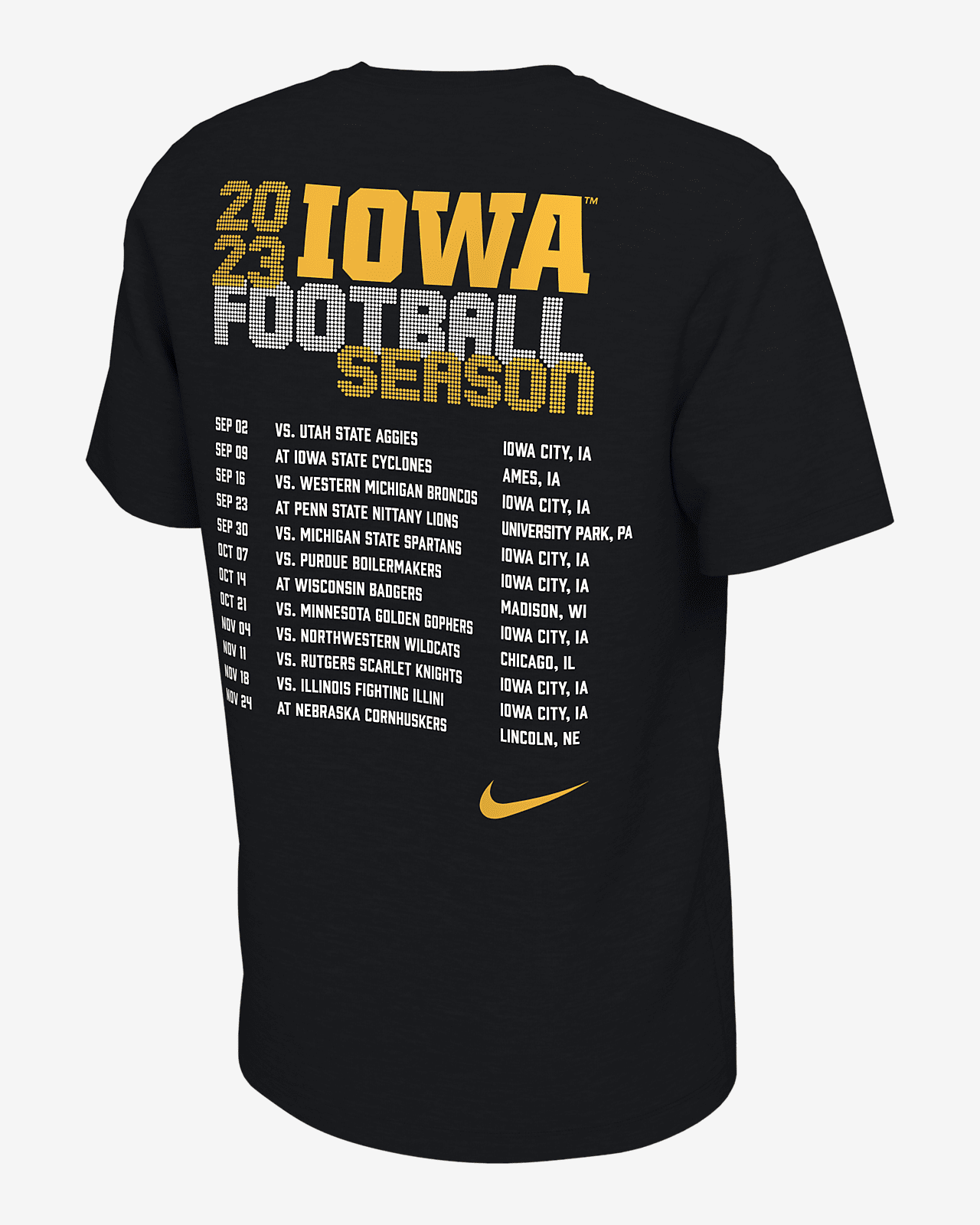 Iowa Schedule