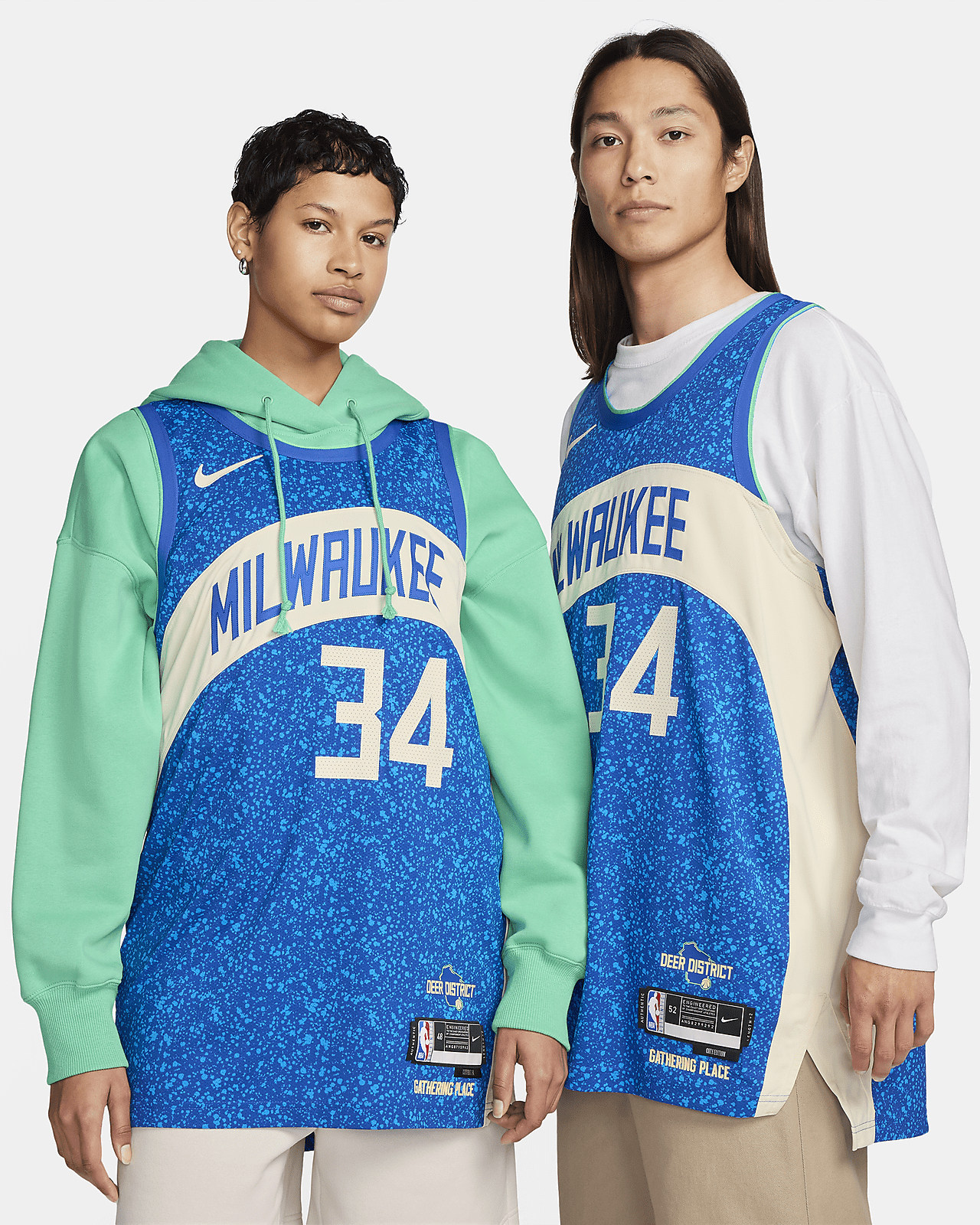 Giannis Antetokounmpo Milwaukee Bucks 2023/24 City Edition