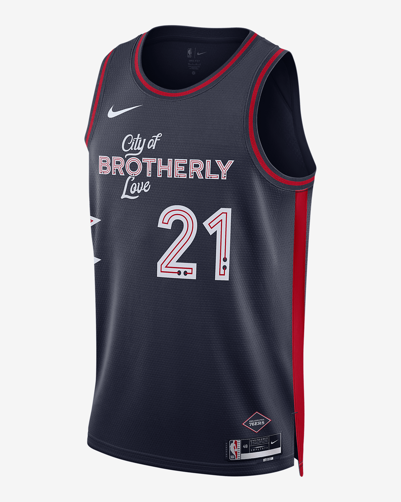 Joel Embiid Philadelphia 76ers City Edition 2023/24