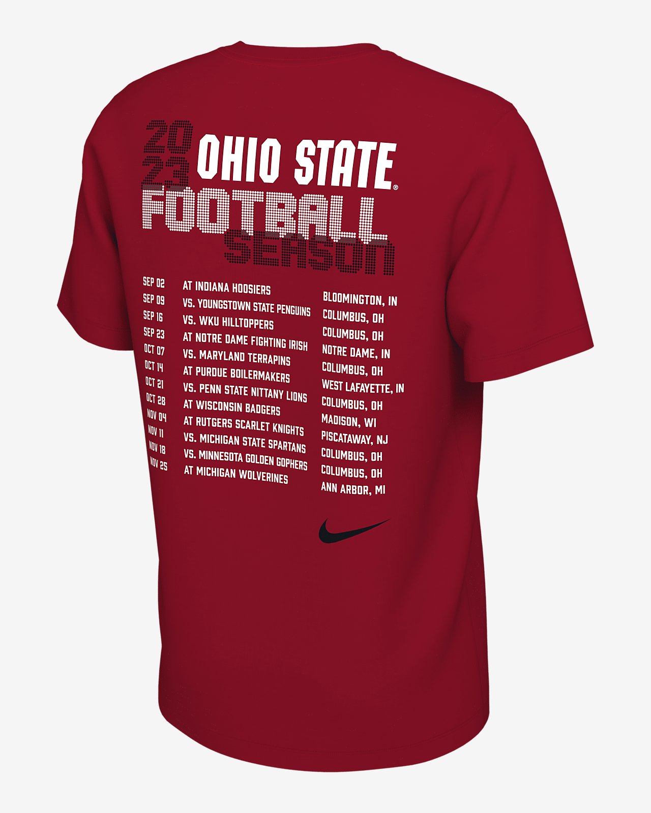 Ohio State Schedule