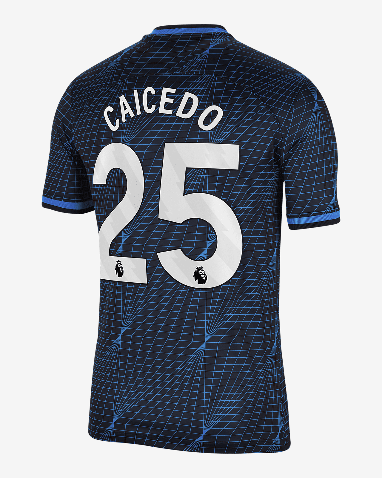 Moisés Caicedo Chelsea 2023/24 Stadium Away