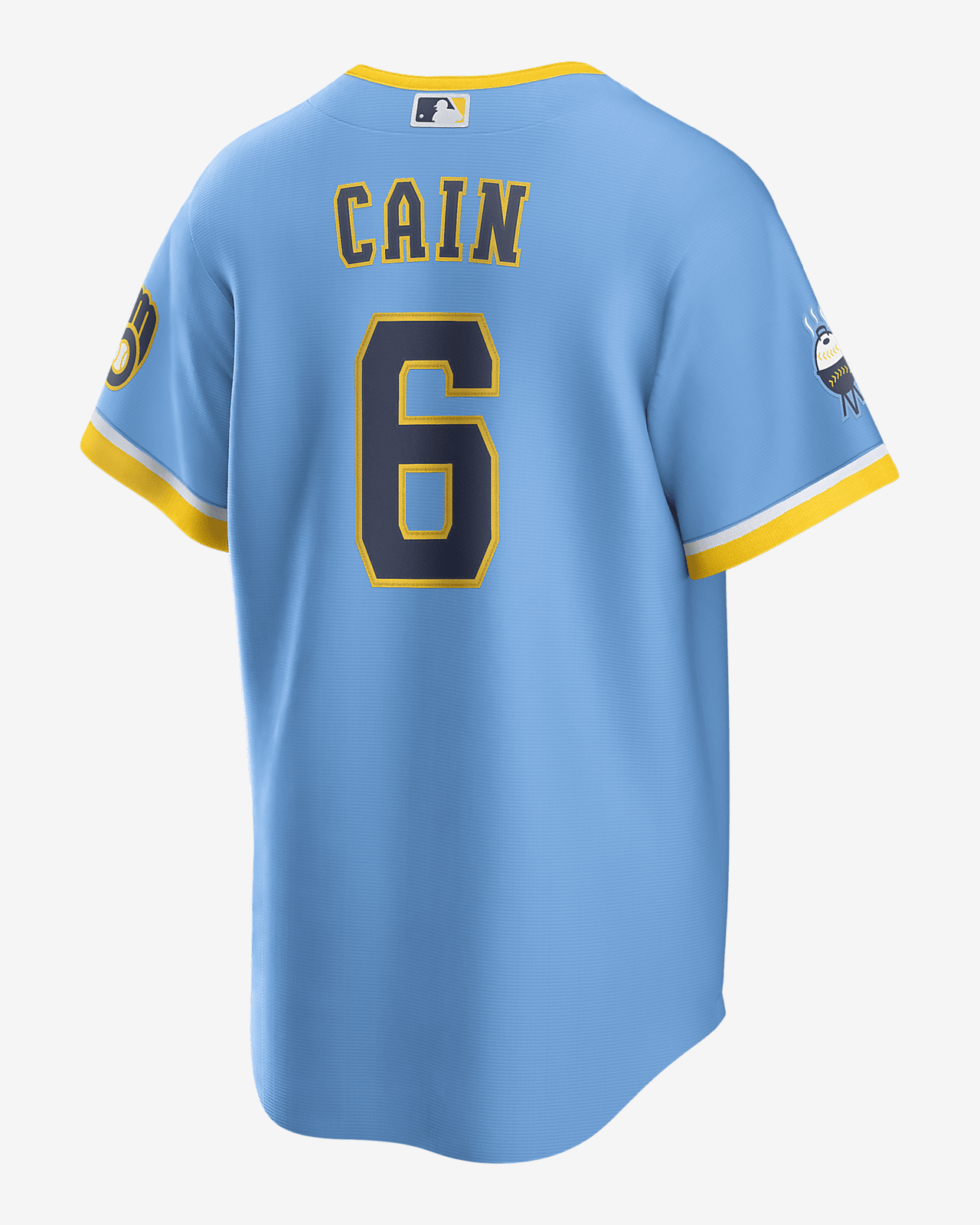 MLB Milwaukee Brewers City Connect (Lorenzo Cain)