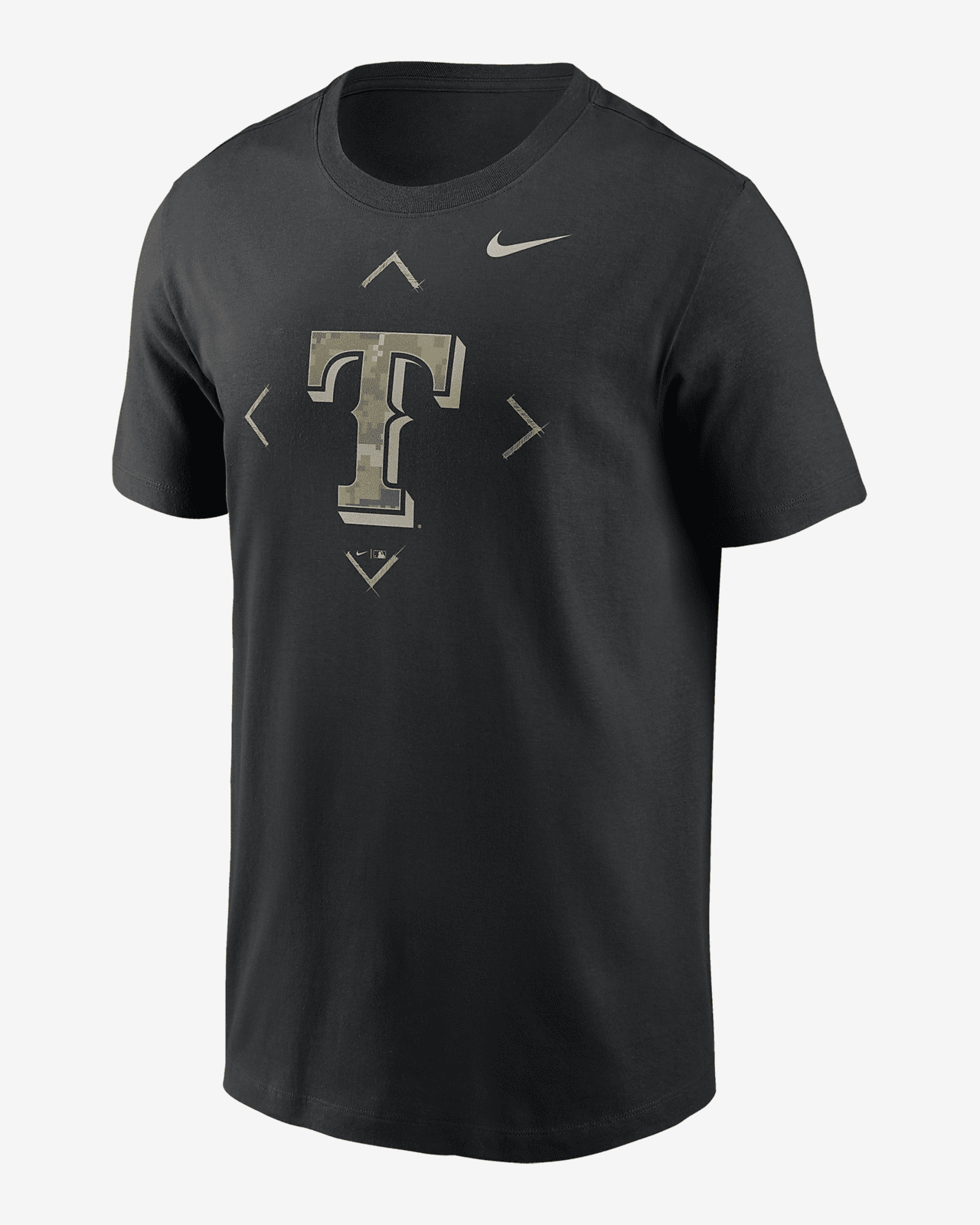 Texas Rangers Camo Logo