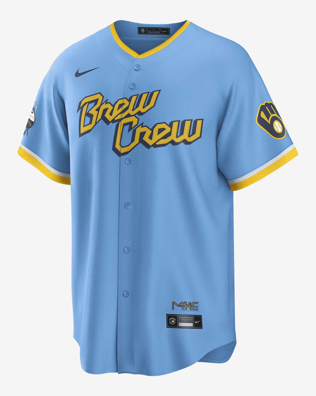 MLB Milwaukee Brewers City Connect (Christian Yelich)