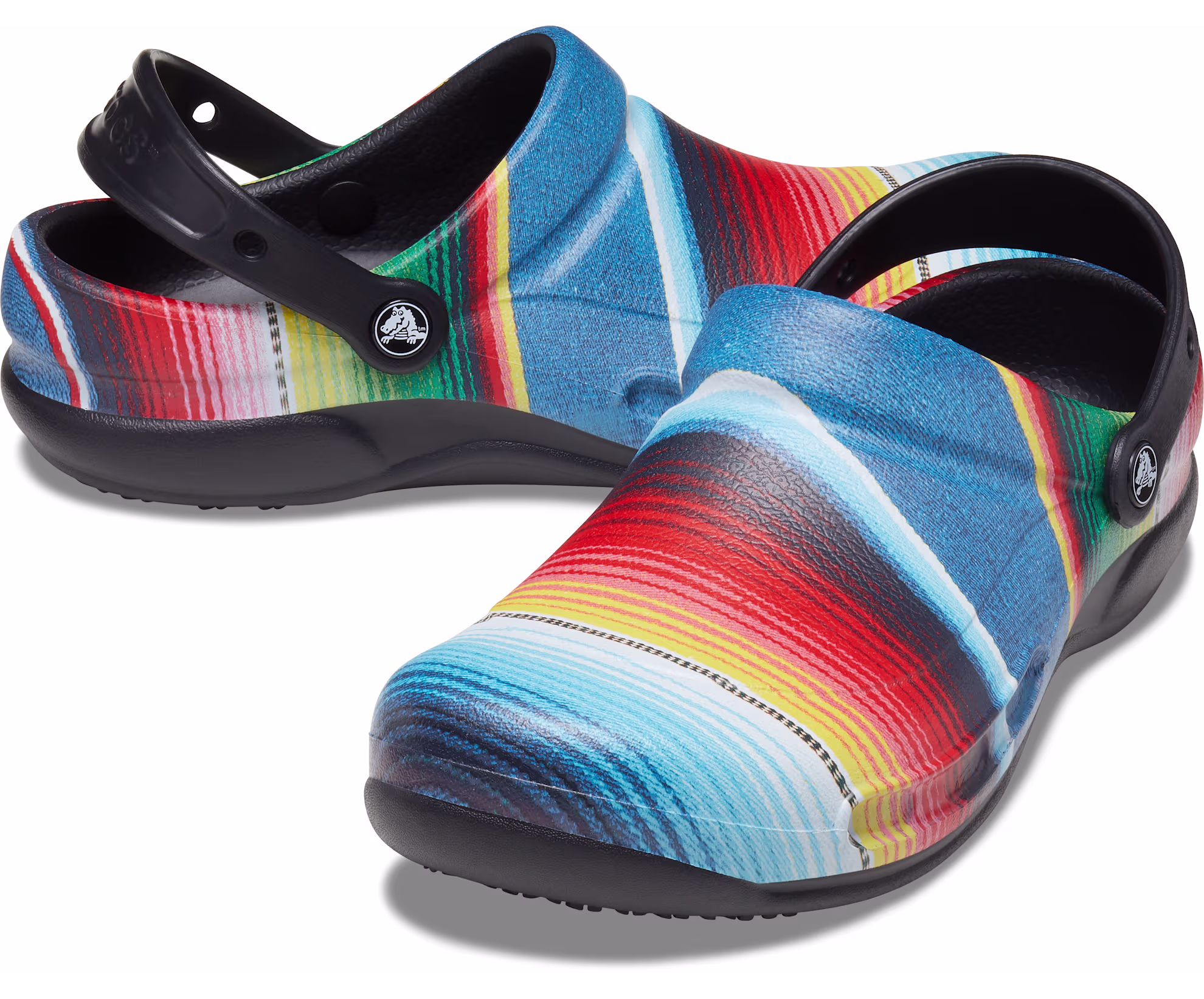 Bistro Graphic Slip Resistant Work Clog
