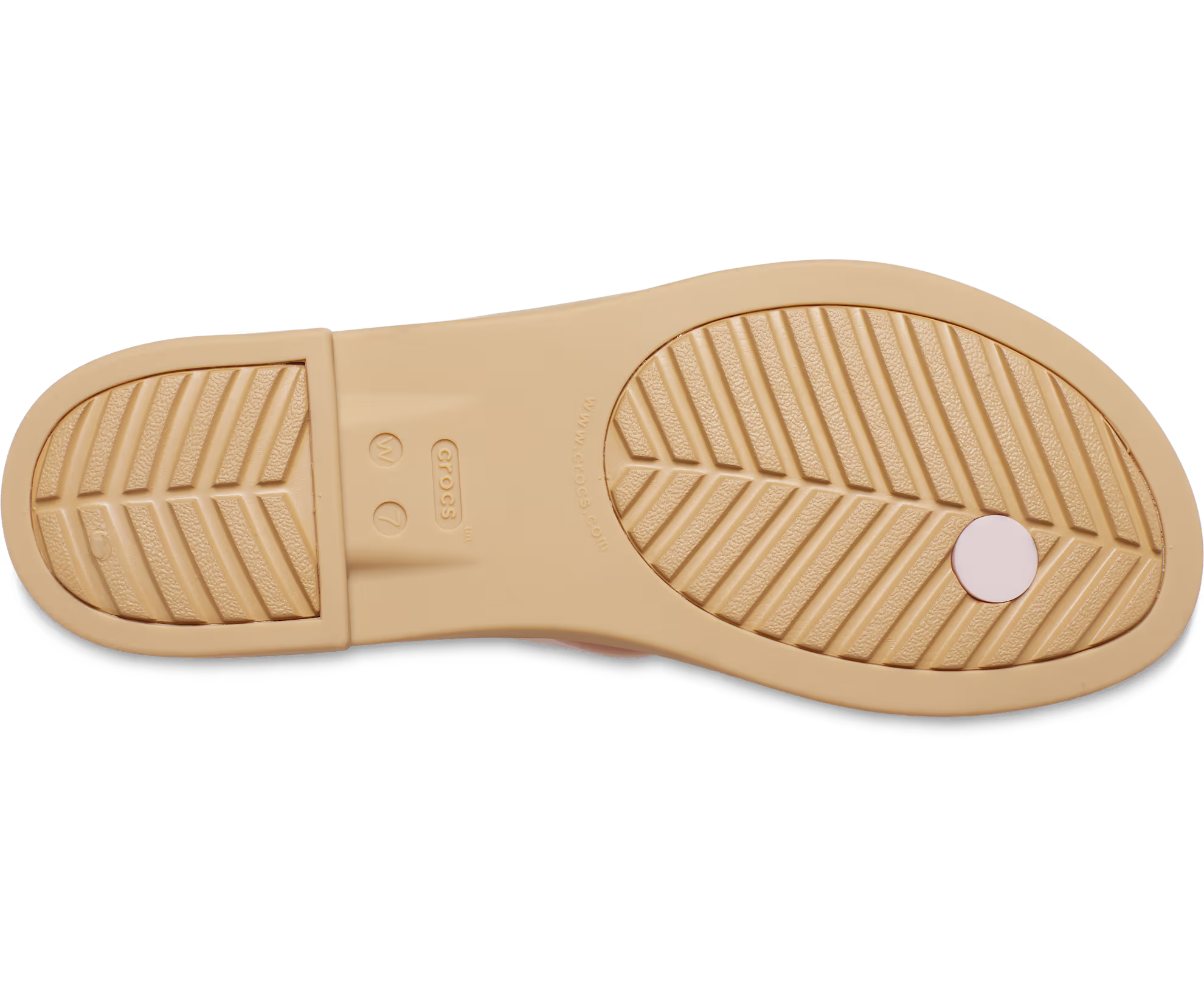 Women's Crocs Tulum Metallic Flip
