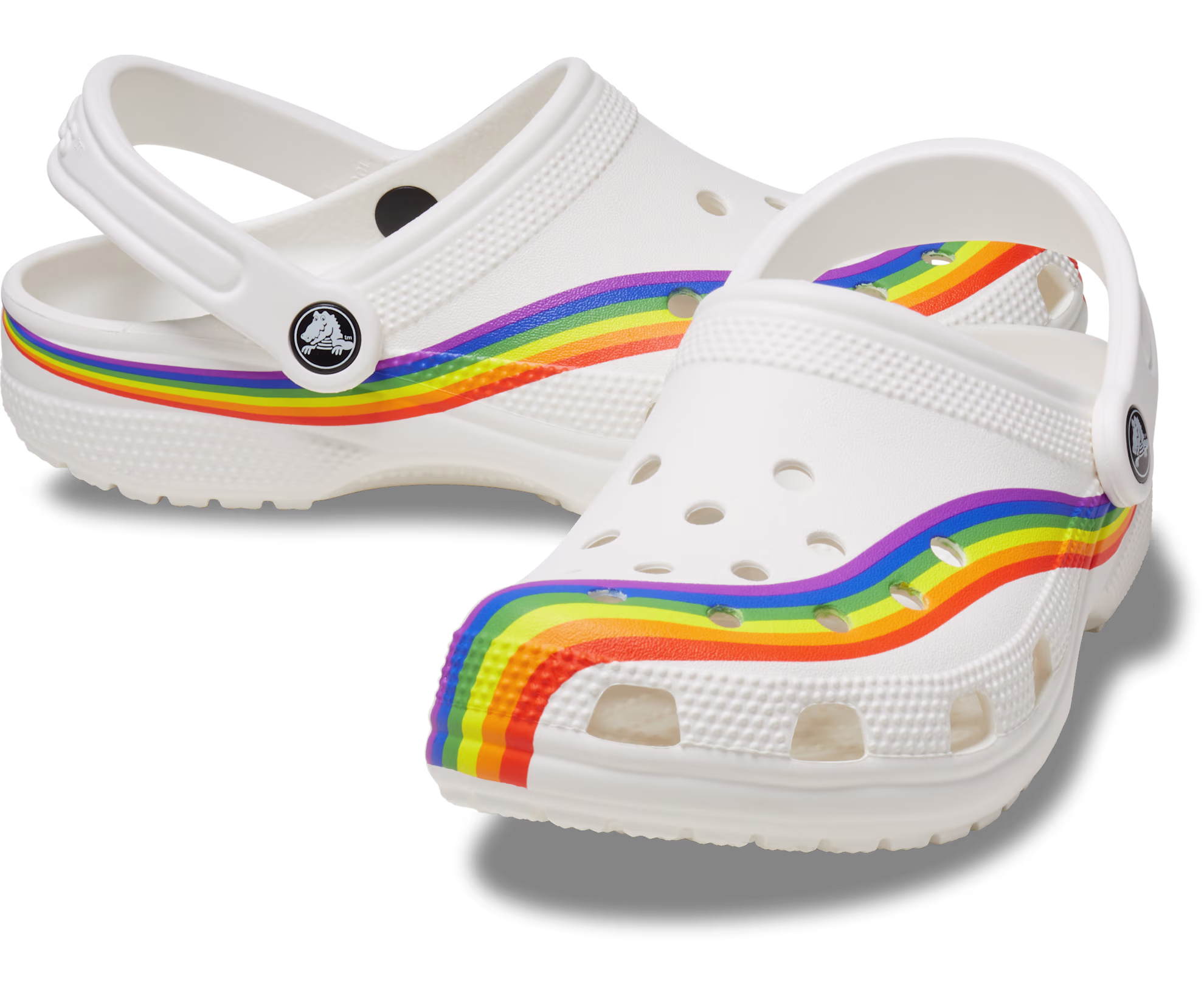 Classic Rainbow Dye Clog
