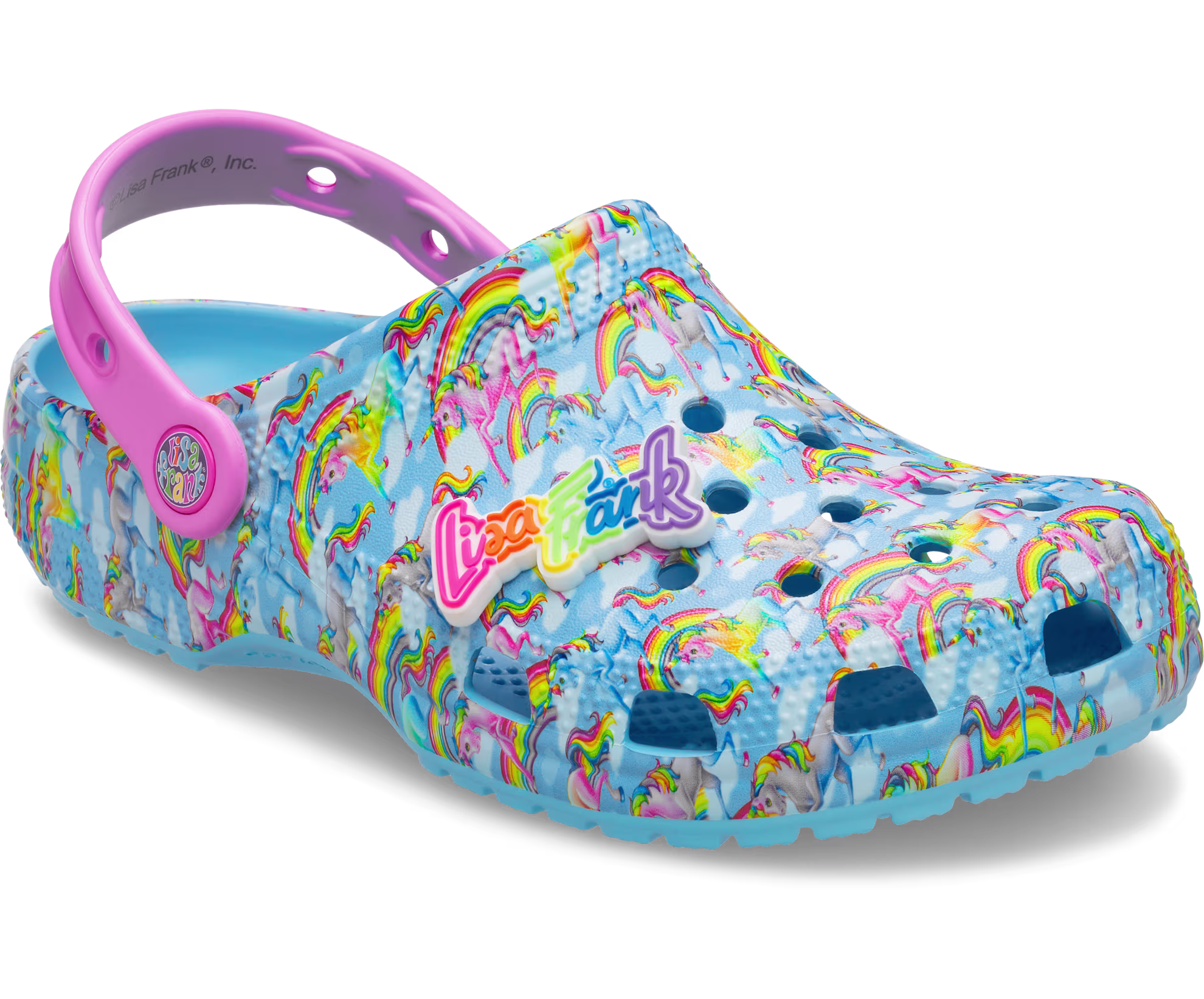 Classic Lisa Frank Unicorn Clog 1