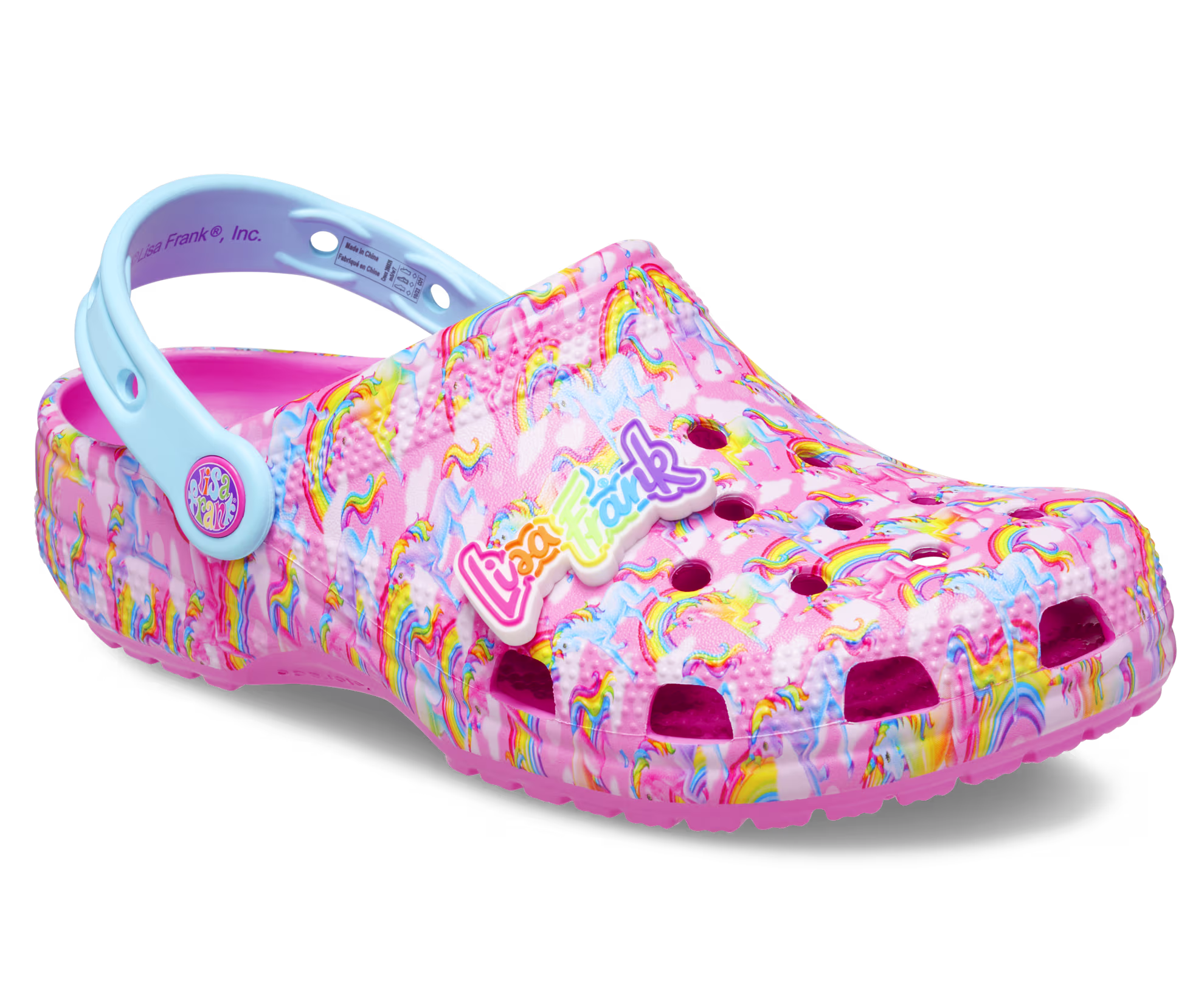 Classic Lisa Frank Unicorn Clog 2