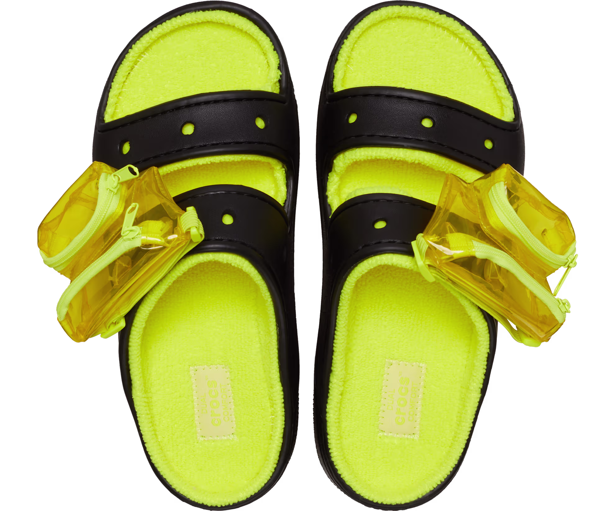 Classic Cozzzy Towel Neon Highlighter Sandal