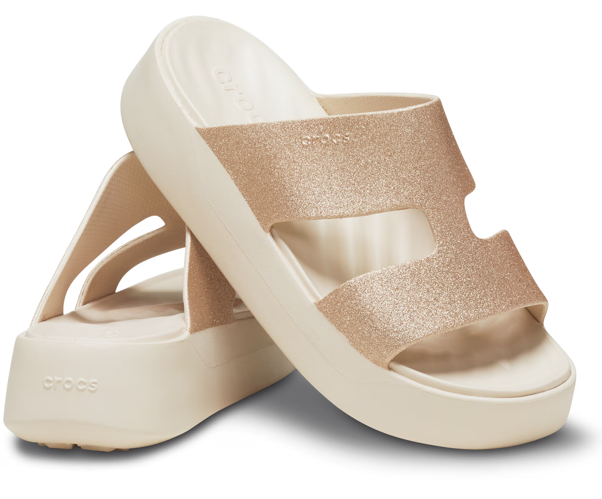 Getaway Platform Glitter H-Strap