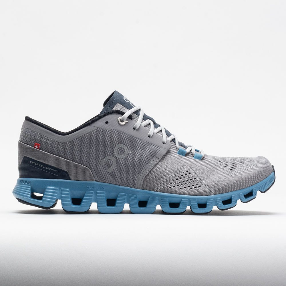 On Cloud X Men's Alloy/Niagara