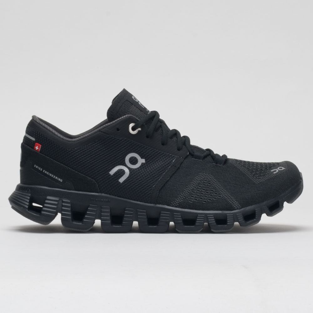 On Cloud X Men's Black/Asphalt