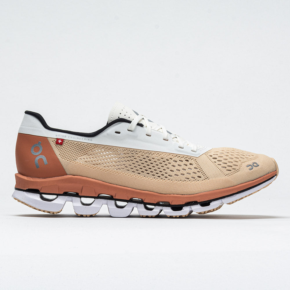 On Cloudboom Women's Savannah/White