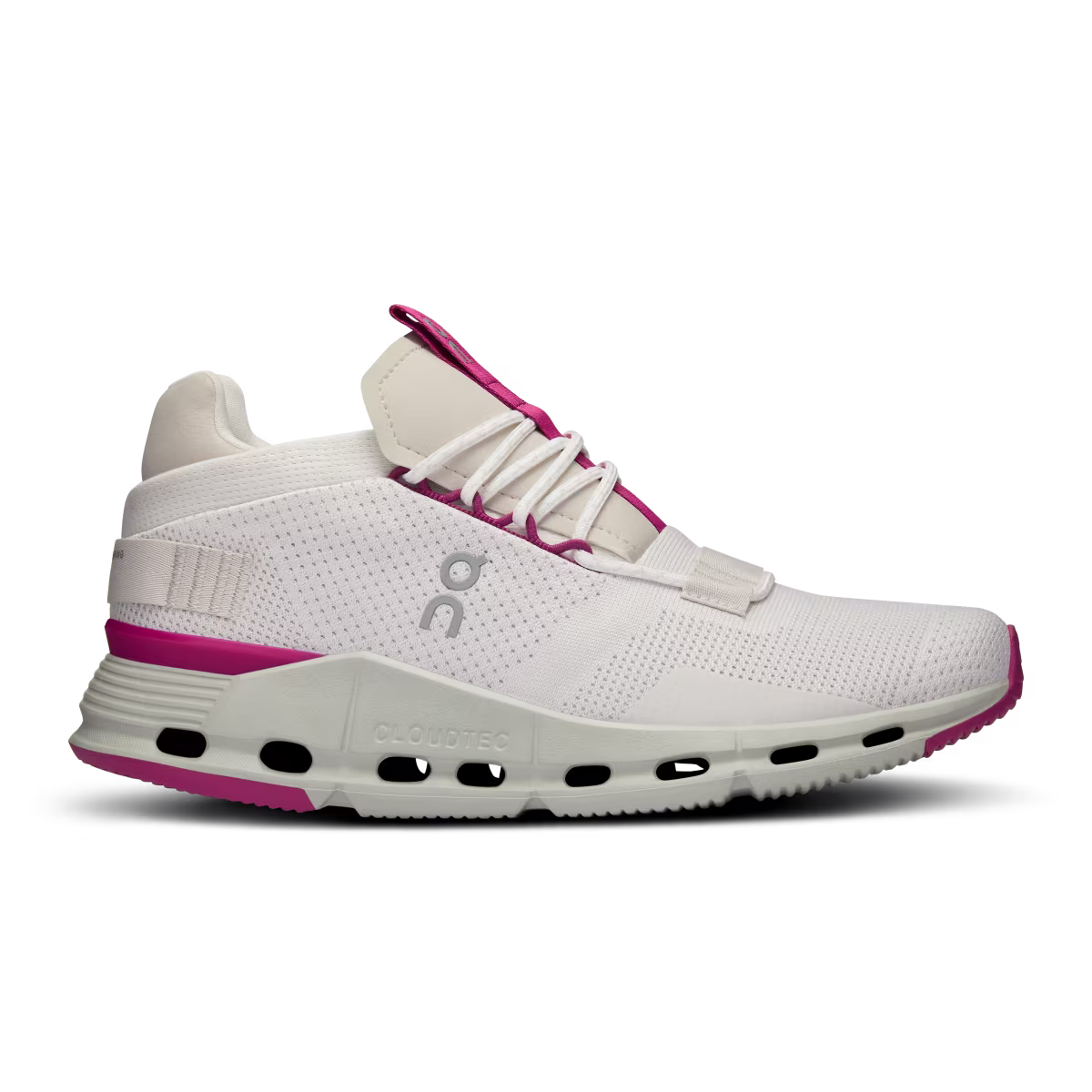 Cloudnova Women's Shoes White-Carnation