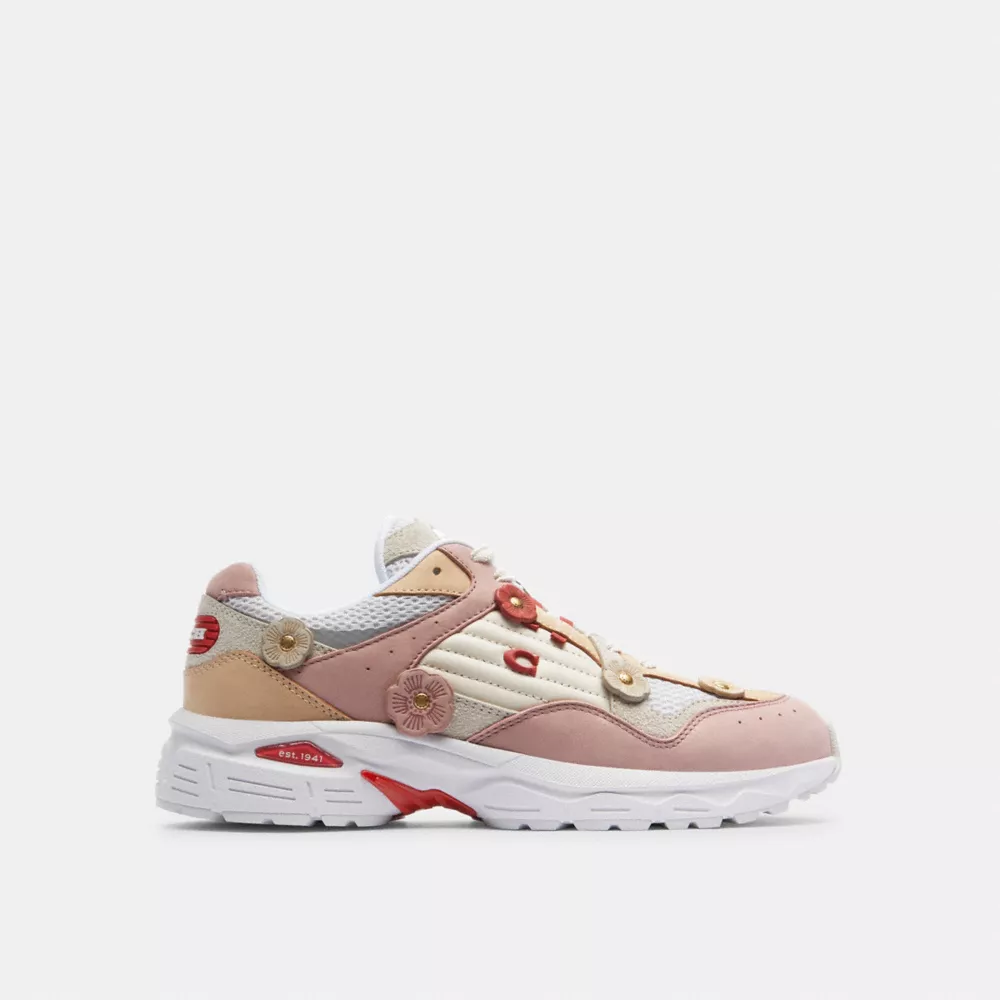 C301 Sneaker With Tea Rose