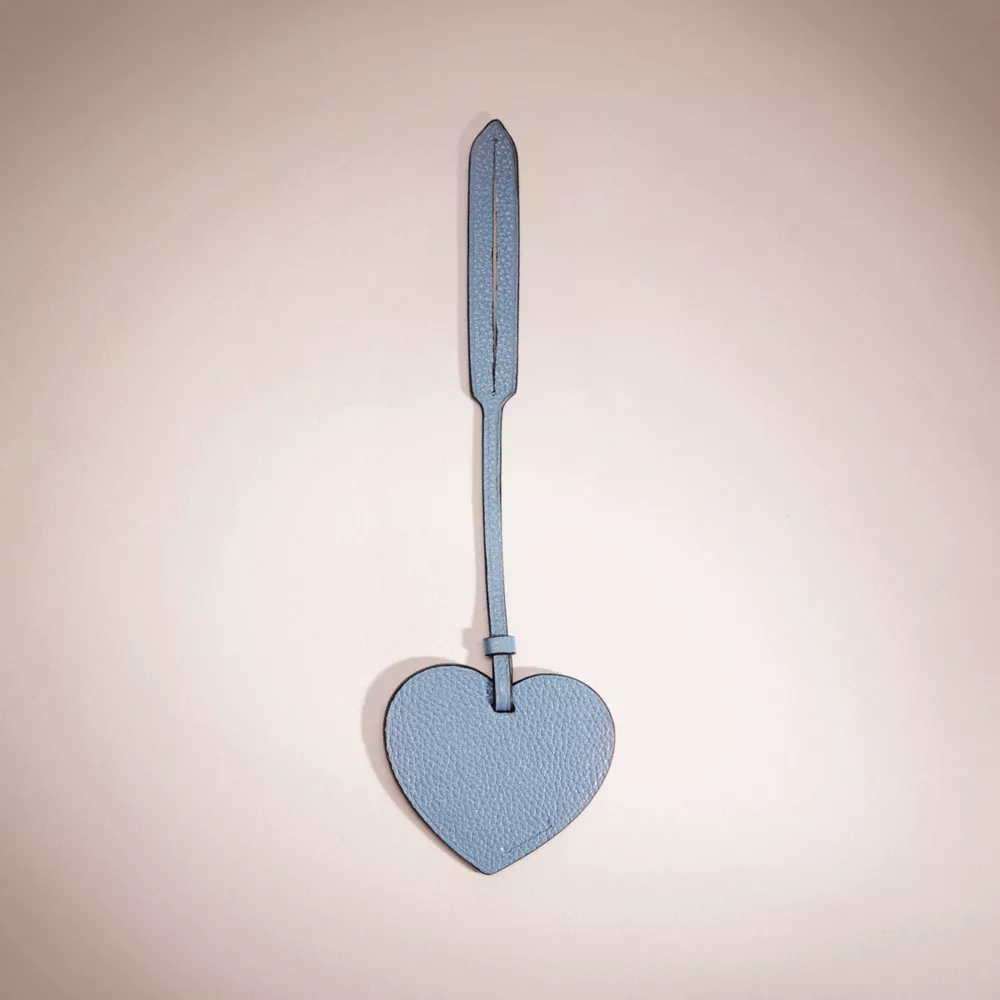 Remade Heart Bag Charm