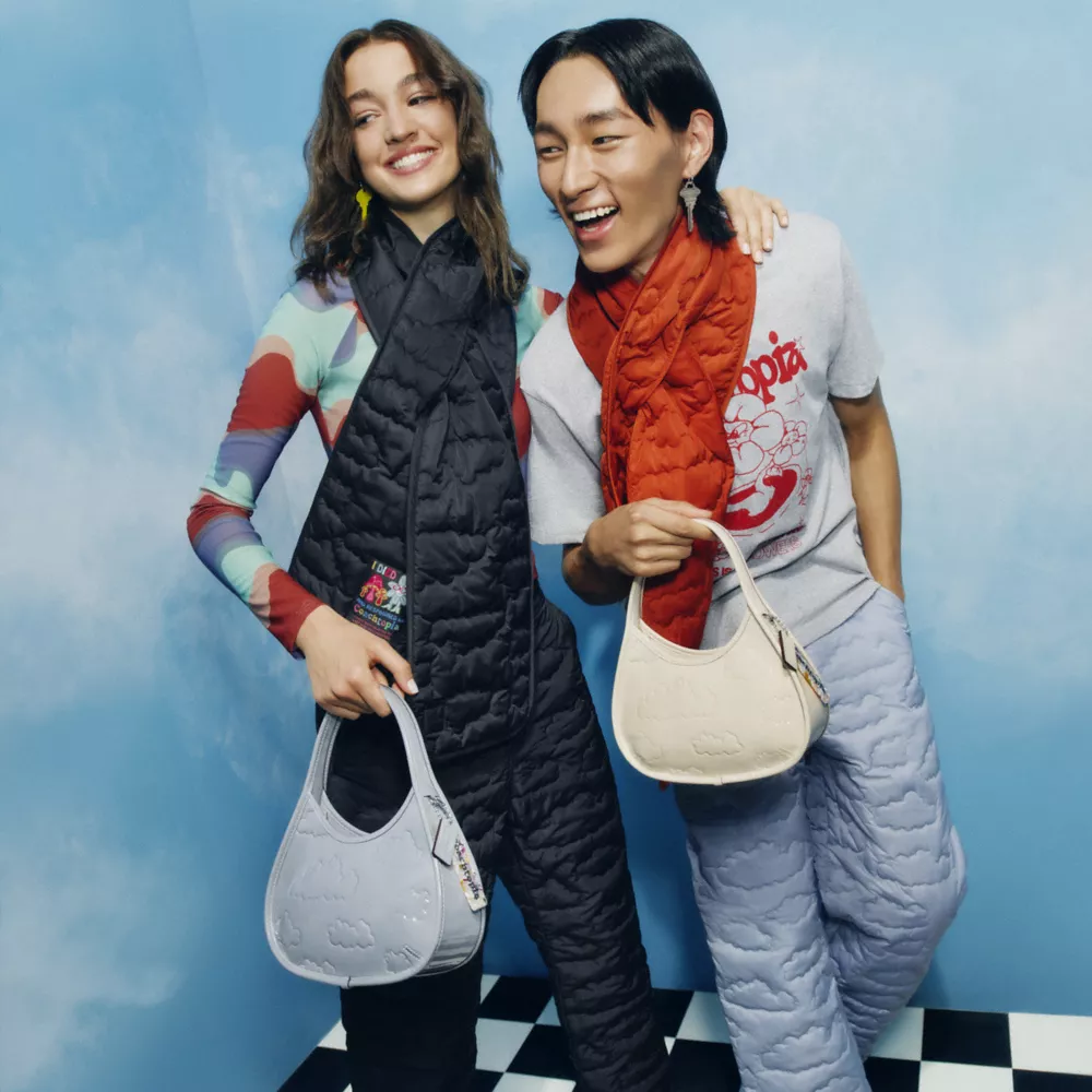 Coachtopia Loop Quilted Cloud Scarf