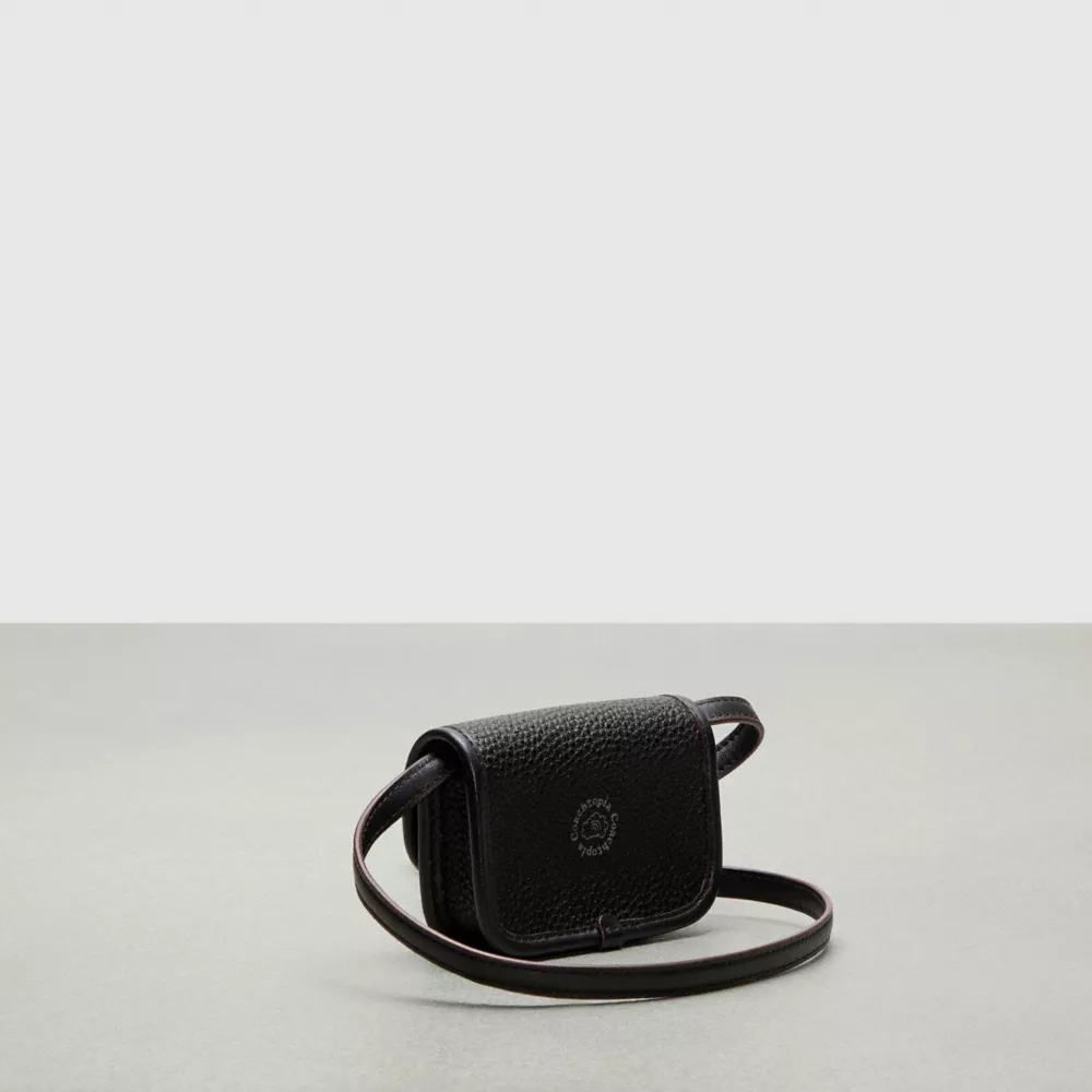 Wavy Wallet In Upcrafted Leather With Colorful Binding