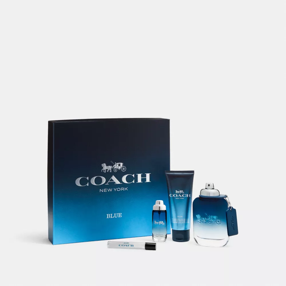 Coach Blue Eau De Toilette 3 Piece Gift Set