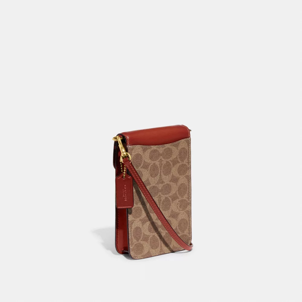 Phone Crossbody In Signature Canvas