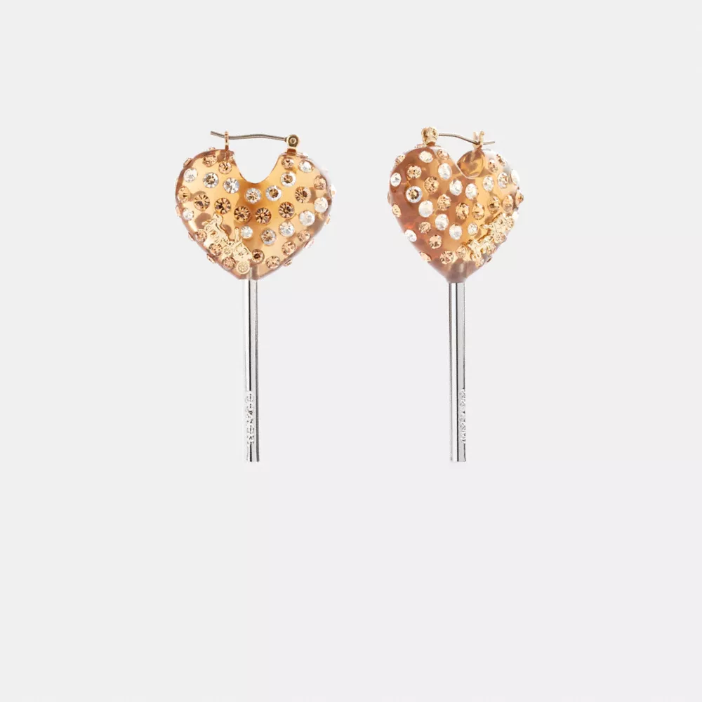 Heart Lollipop Earrings