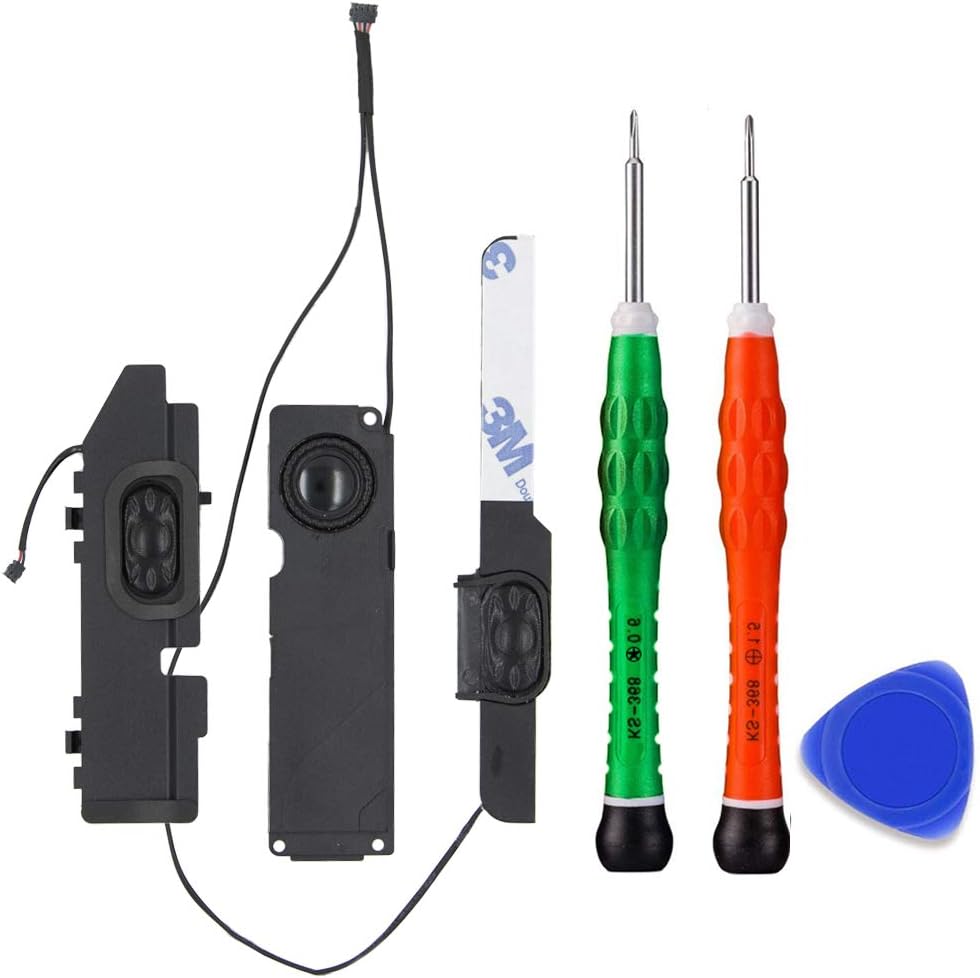 MMOBIEL Speaker Set Left and Right Replacement Compatible with MacBook Pro 13 inch Retina A1278 2011-2012