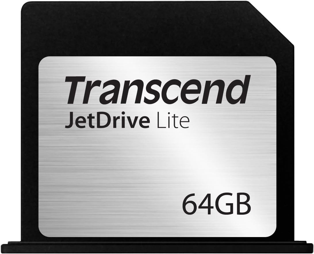 Transcend 64GB JetDrive Lite 350 Storage Expansion Card for 15-Inch MacBook Pro with Retina Display (TS64GJDL350)