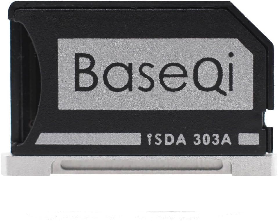 BASEQI Aluminum microSD Adapter for MacBook Pro Retina 13