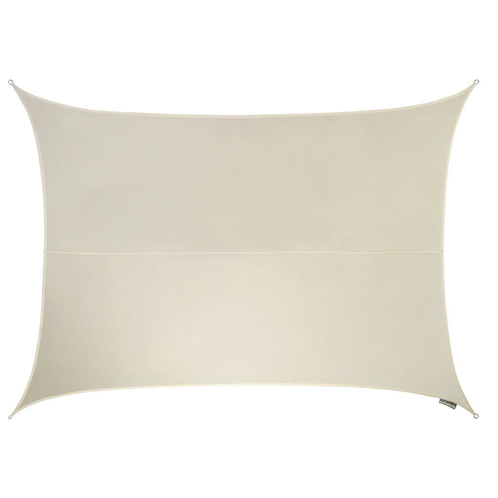 Kookaburra 9ft 10x22 x 6ft 7x22 Ivory Waterproof Woven Rectangle Sail Shade
