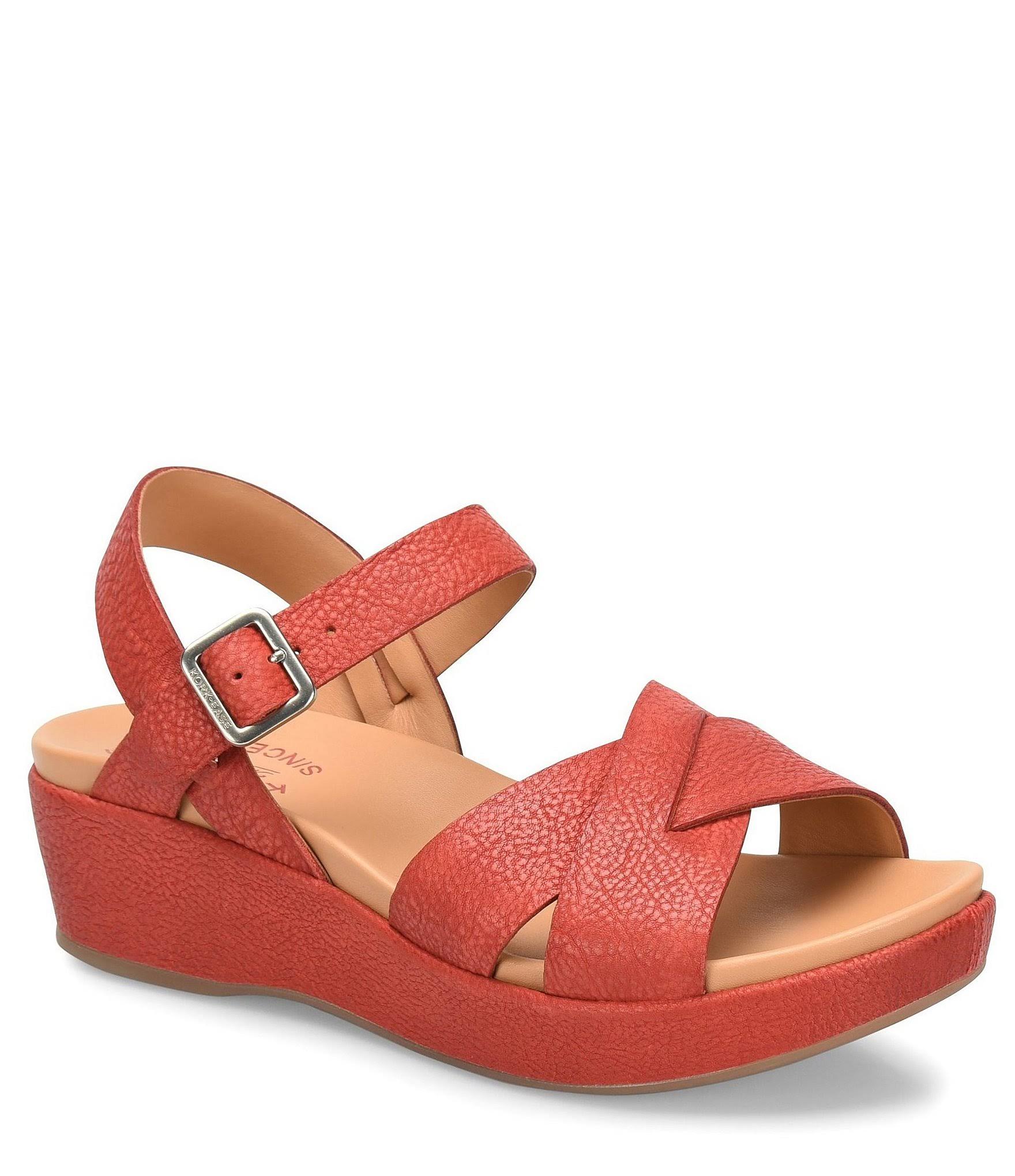 Kork-Ease Myrna 2.0 Wedge Sandal - Women&s - Red