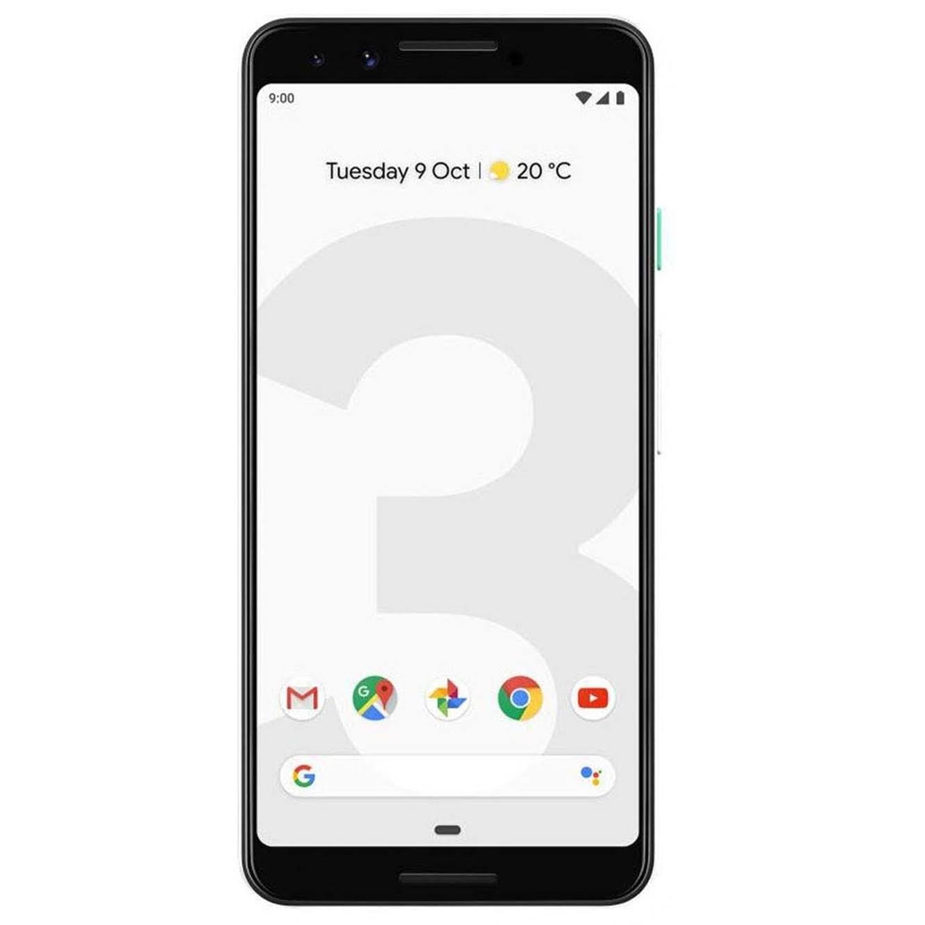 Google Pixel 3 64GB 5.5x22 Verizon Unlocked, Clearly White (Refurbished)