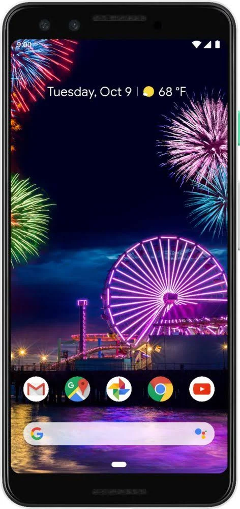 Google Pixel 3 64GB G013a Gsm+cdma Factory Unlocked 4GB Ram - White