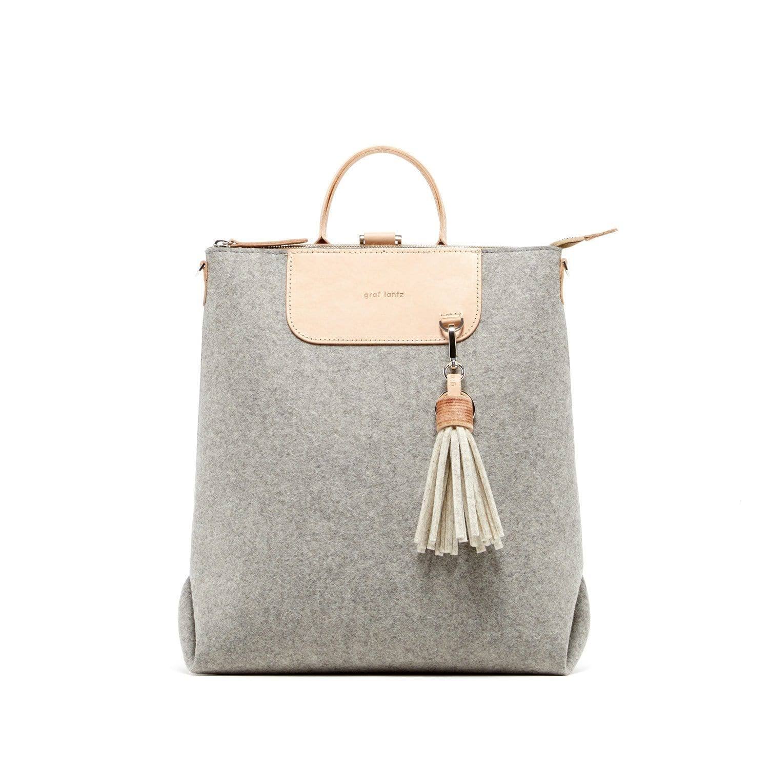 Graf Lantz Bedford Backpack Felt in Granite by Design Milk